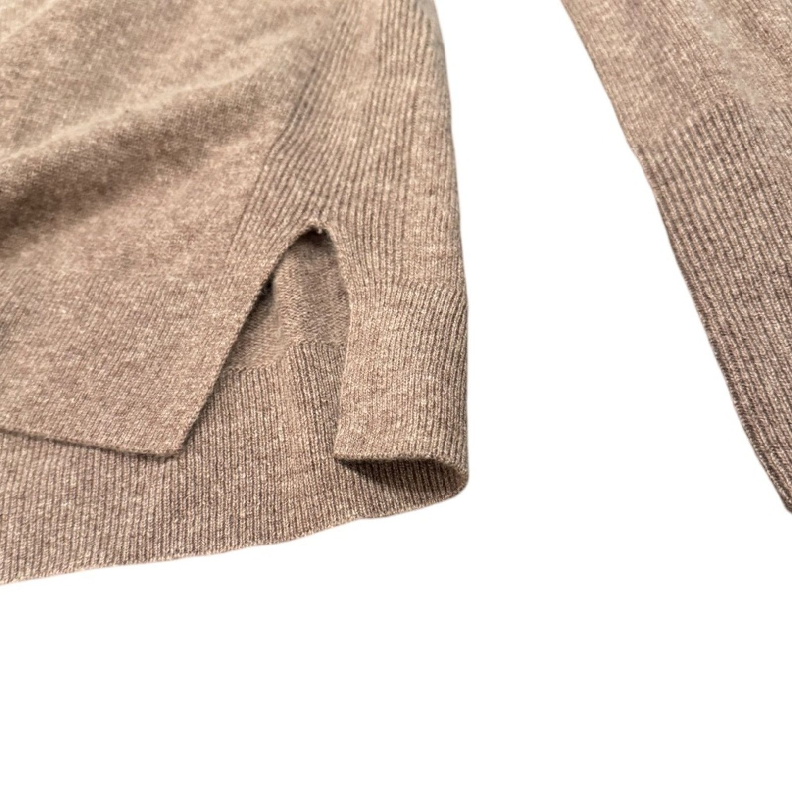 Nordstrom Nordstrom Crewneck Cashmere Sweater - Brown Taupe Size XXS Size XXS / US 00 / IT 34 - 5 Thumbnail