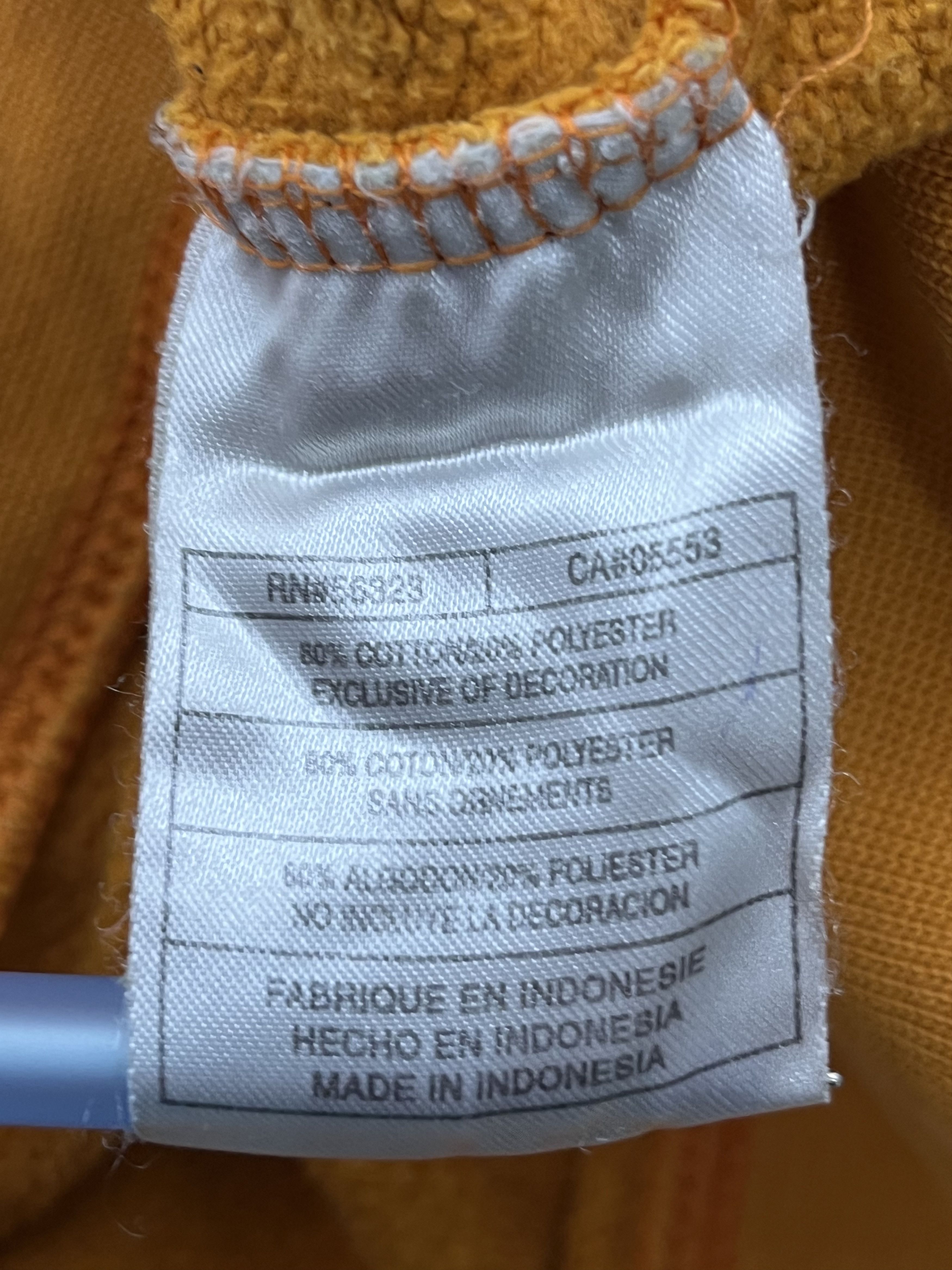 Nike Vintage Nike Orange Hoodie Size XL Size US XL / EU 56 / 4 - 4 Thumbnail