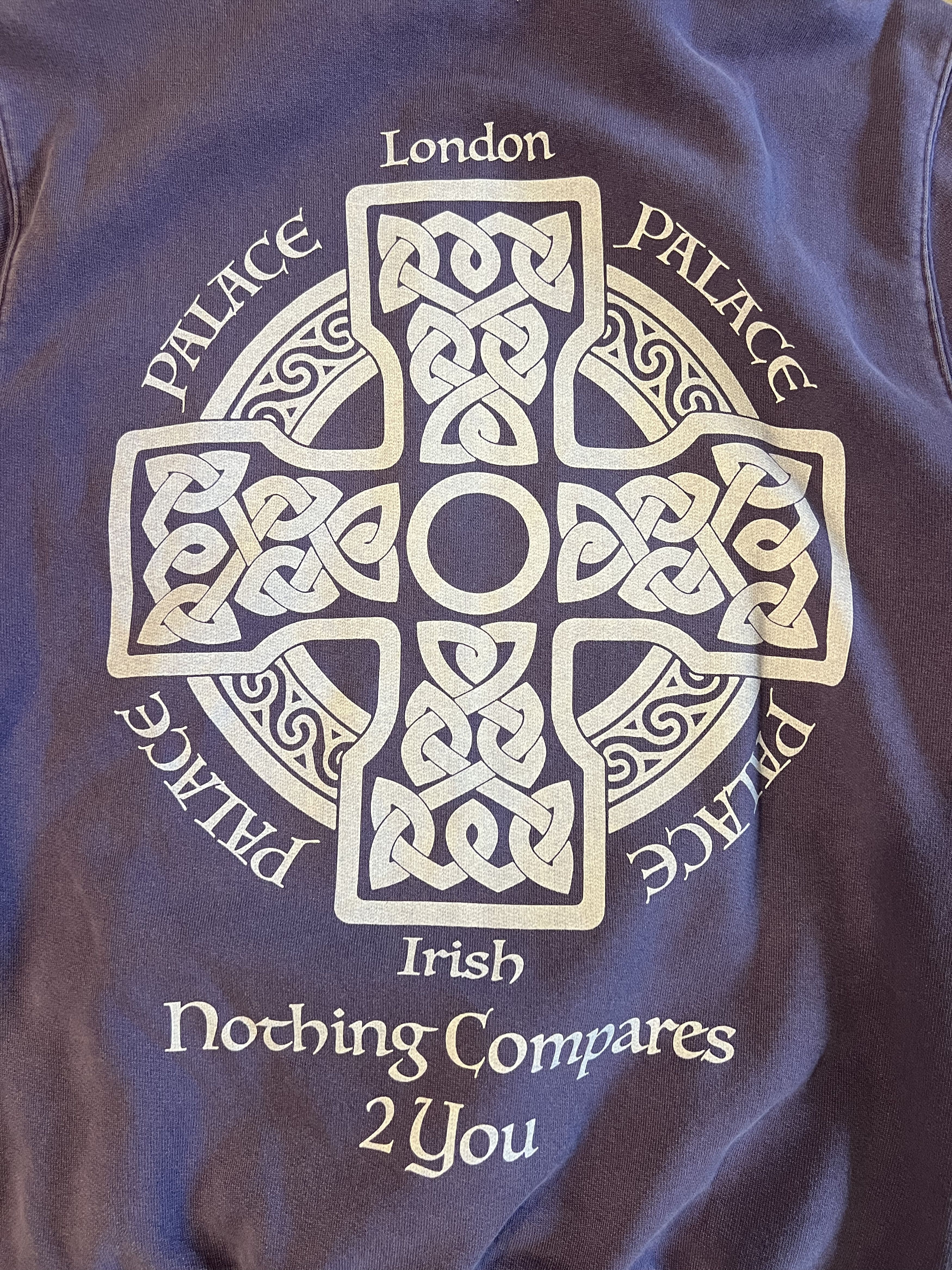 Palace Palace Celtic Zip Hoodie - Purple Size US M / EU 48-50 / 2 - 4 Thumbnail