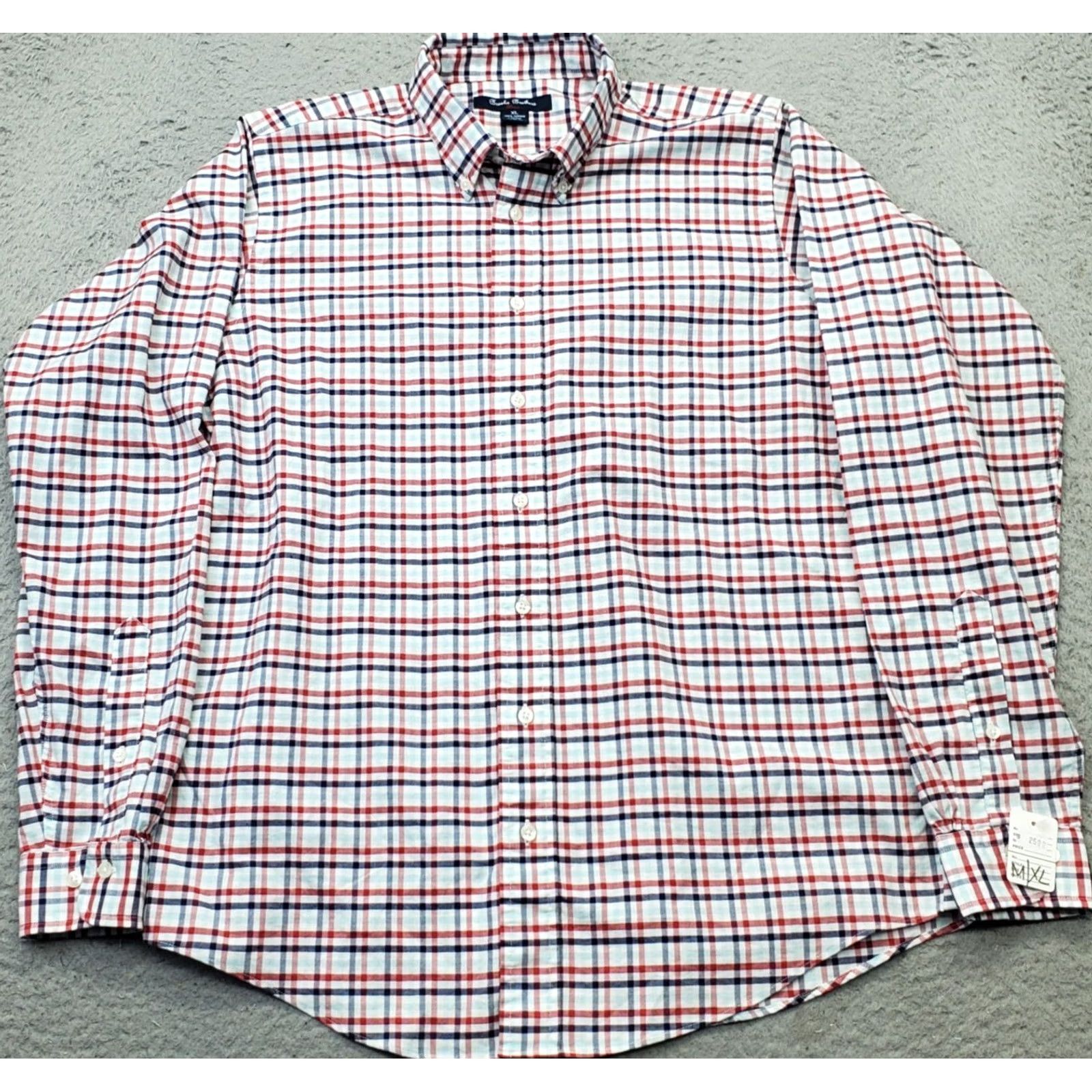 Brooks Brothers Brooks Brothers Mens XL Fleece Shirt Multi Plaid Button-Down Collar Classic Fit Shirt Mens XL Plaid Brooks Brothers Size US XL / EU 56 / 4 - 2 Thumbnail