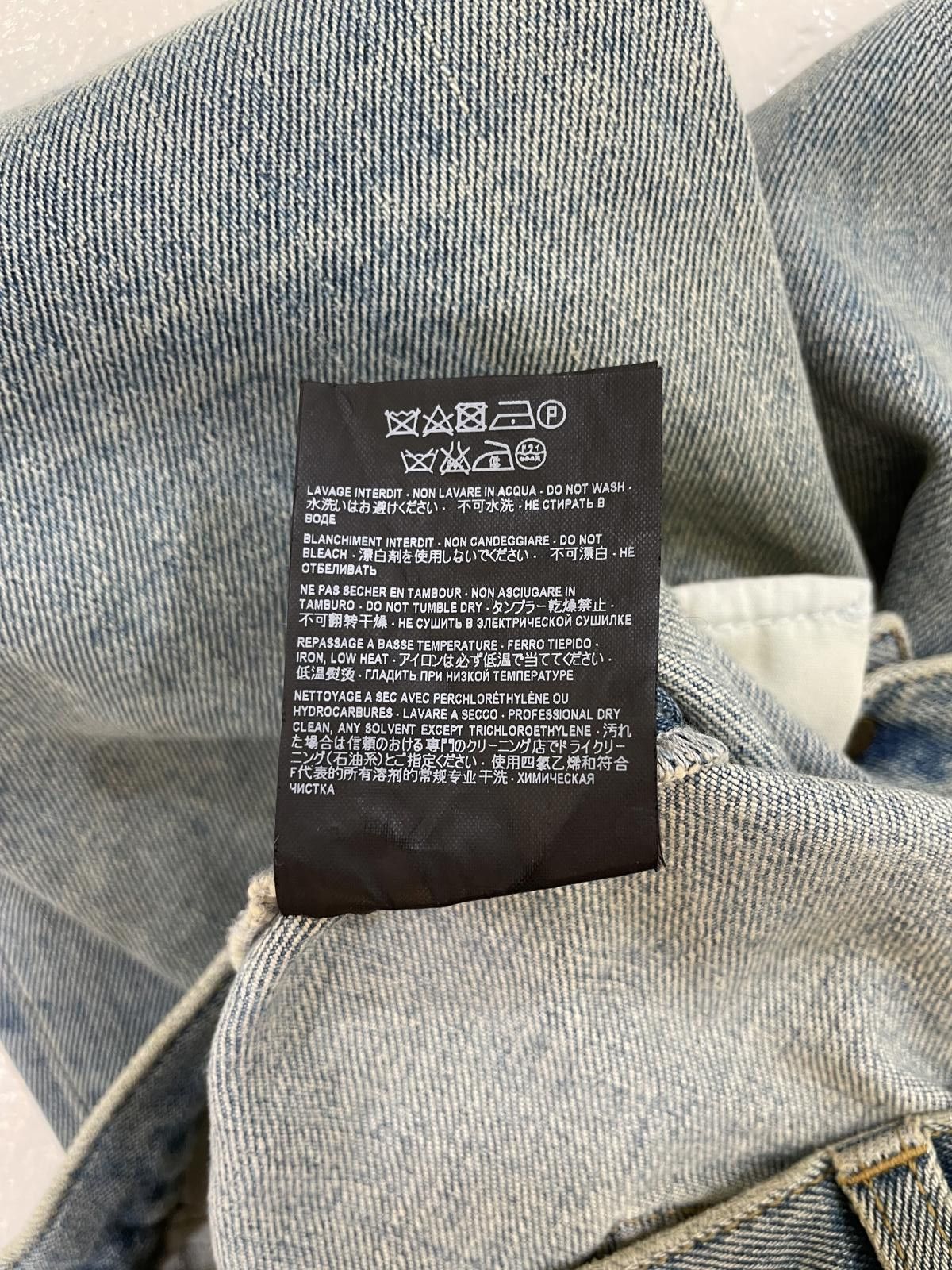 Saint Laurent Paris Saint Laurent knife cut denim Size US 30 / EU 46 - 6 Thumbnail
