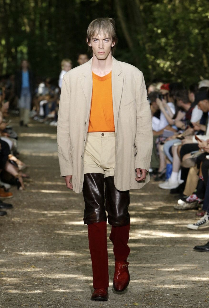 Balenciaga BALENCIAGA SS18 OVERSIZED WEIGHTED LINEN BLAZER JACKET 2018 Size US XS / EU 42 / 0 - 19 Thumbnail