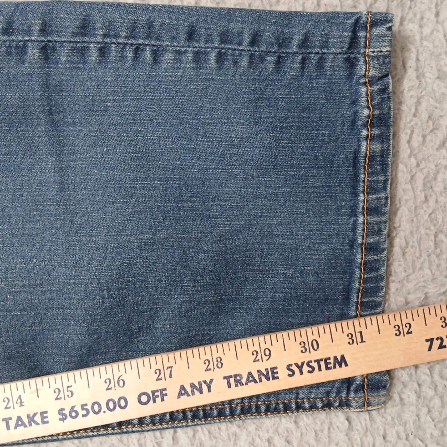 Levi's Levi's 541 Athletic Taper Jeans Mens 40 Regular 30 Inseam Medium Wash Denim Blue Stretch EUC Size US 40 / EU 56 - 6 Thumbnail