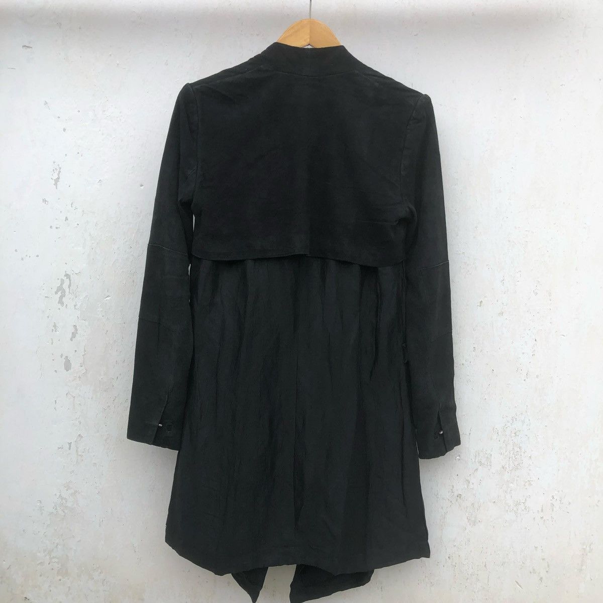 Helmut Lang × Vintage 1990s Helmut Lang Hybrid Belt Coat Vampire Jacket Size US S / EU 44-46 / 1 - 7 Thumbnail