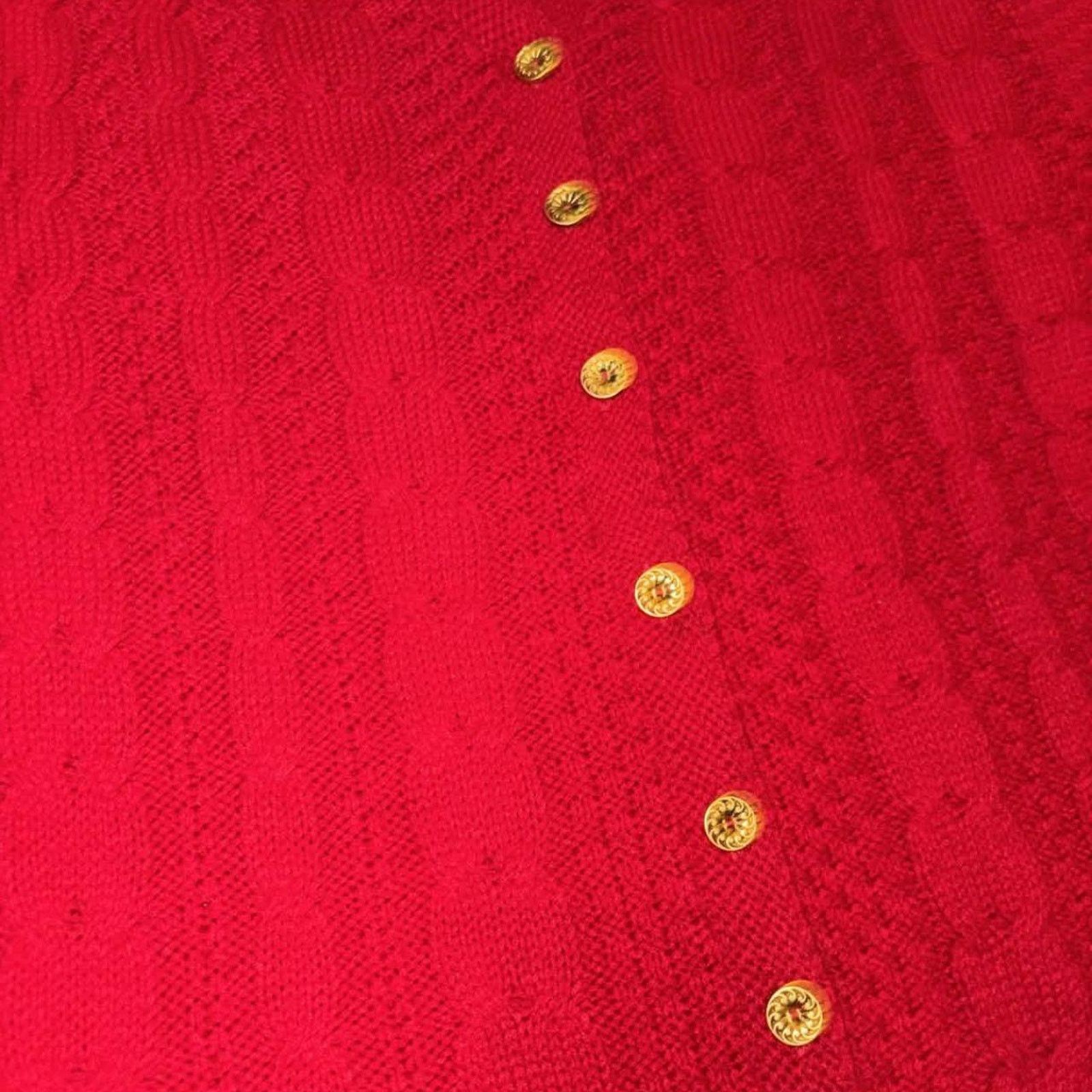 Vintage Vintage 90s Bobbie Brooks Cableknit Cardigan Knit Sweater Size L / US 10 / IT 46 - 6 Thumbnail