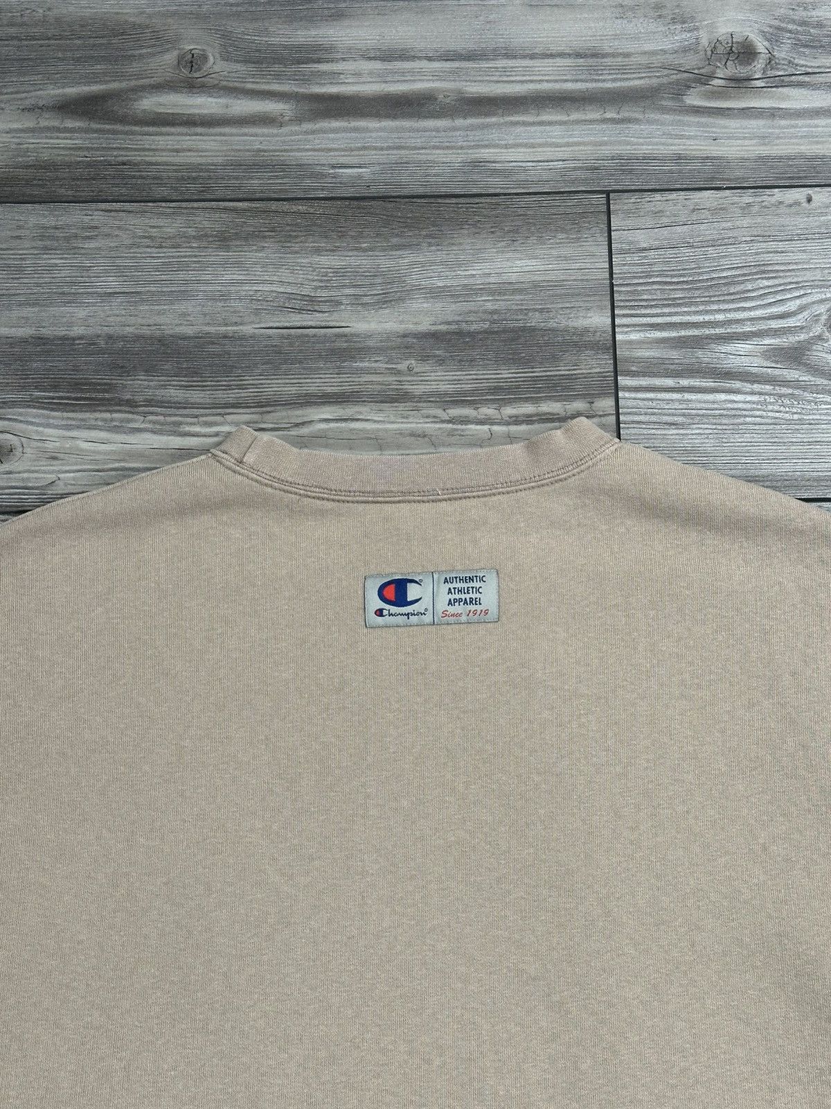 Champion × Vintage Y2K Champion Script Crewneck Size US L / EU 52-54 / 3 - 4 Thumbnail