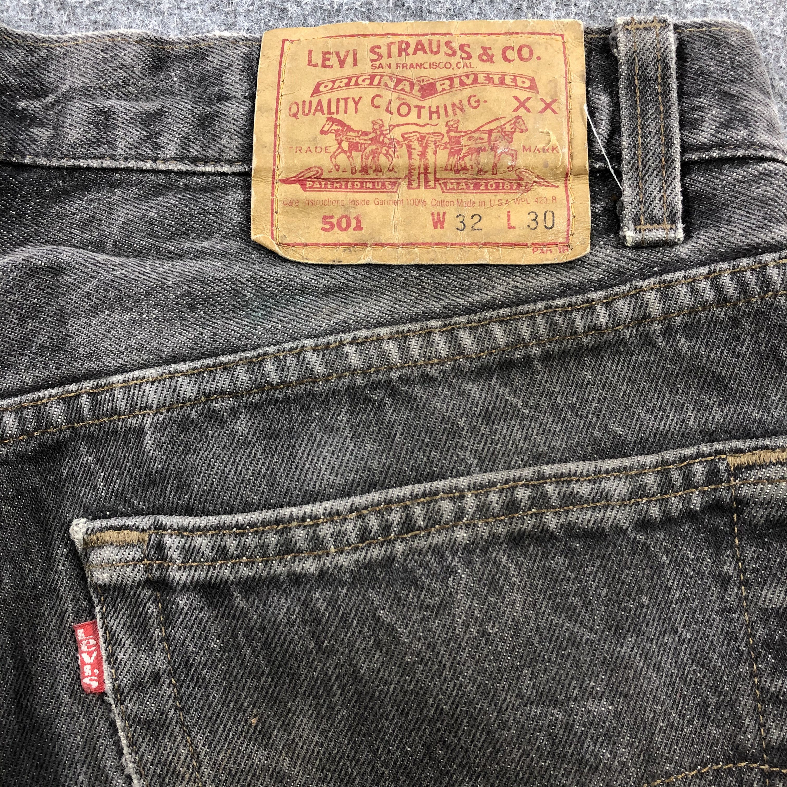 Levi's × Vintage Vintage 90s Distress Levis 501 Jeans-JM1613 Size US 32 / EU 48 - 6 Thumbnail