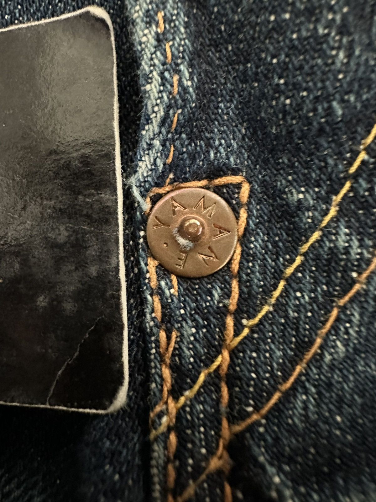 Evisu EVISU NO 1 SPECIAL SEAGULL PINK SELVEDGE DENIM Size US 30 / EU 46 - 7 Thumbnail