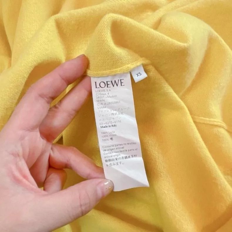 Loewe LOEWE Yellow plush jacket Size XS / US 0-2 / IT 36-38 - 4 Thumbnail