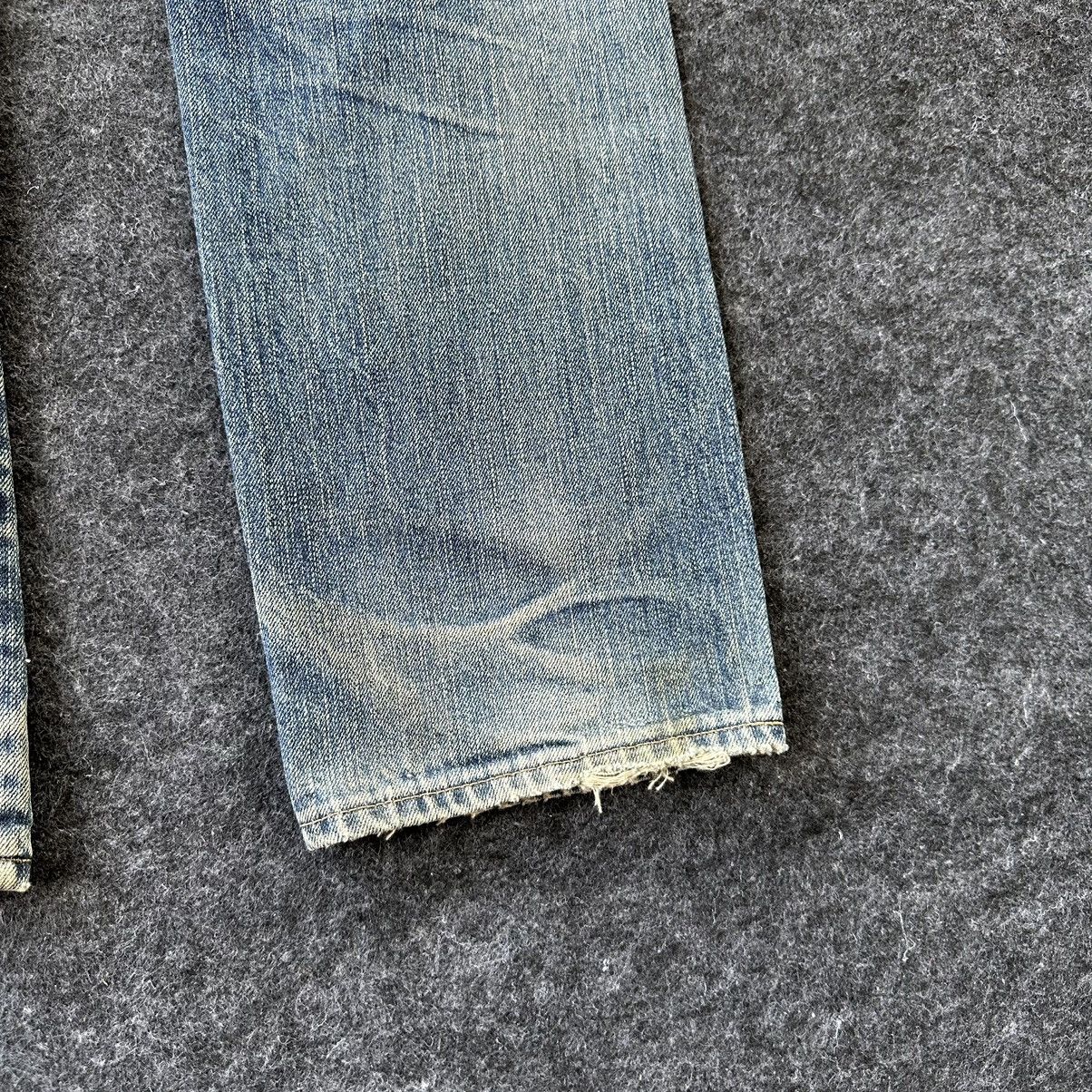 Levi's Levis 505 Red Loop Faded Washed Vintage Denim 29x33 D645 Size US 29 - 9 Thumbnail
