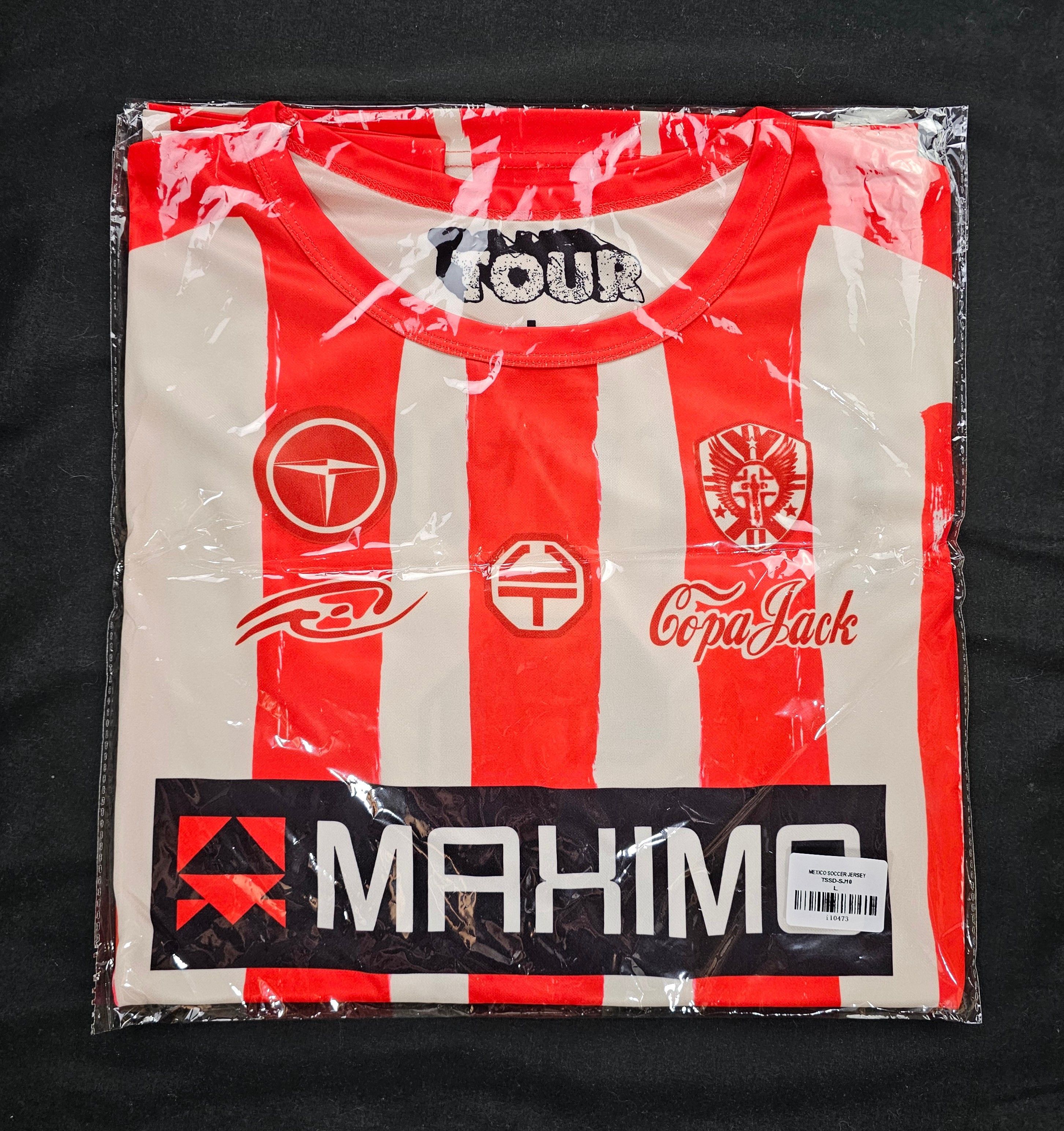 Travis Scott Travis Scott Mexico Soccer Jersey Circus Maximus Men's NEW Size US L / EU 52-54 / 3 - 8 Thumbnail