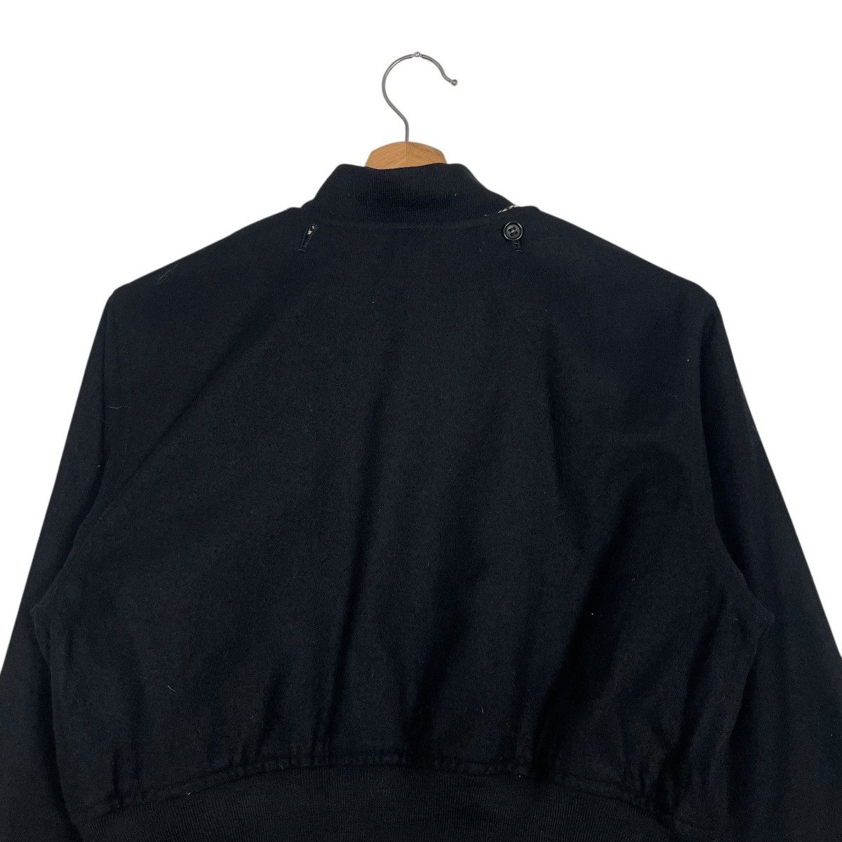 Comme des Garcons AD1989 Comme Des Garcons Double Layer Houndstooth Bomber Size US S / EU 44-46 / 1 - 9 Thumbnail