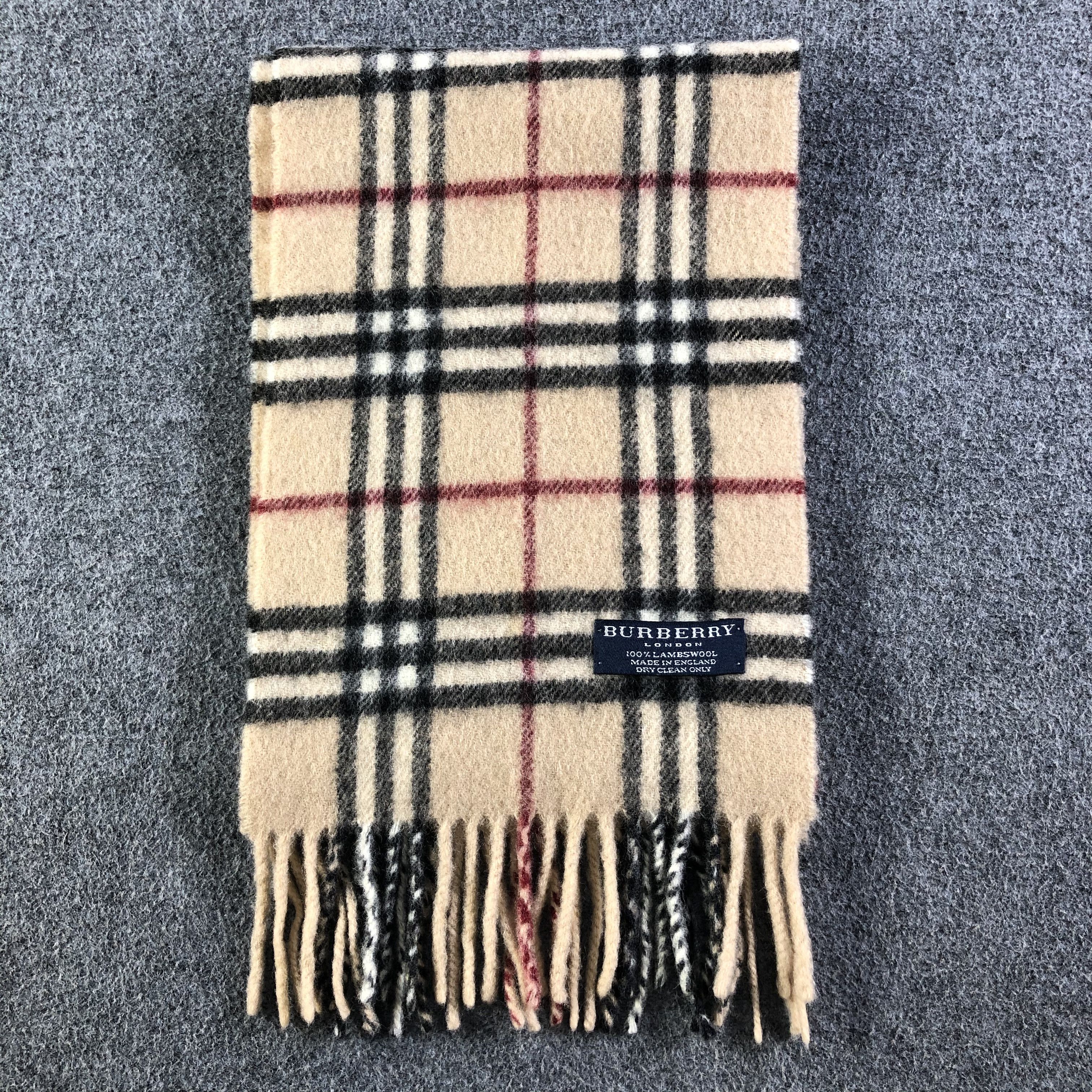 Burberry Burberry Wool Scarf / Muffler / Neckwear Size ONE SIZE - 2 Thumbnail