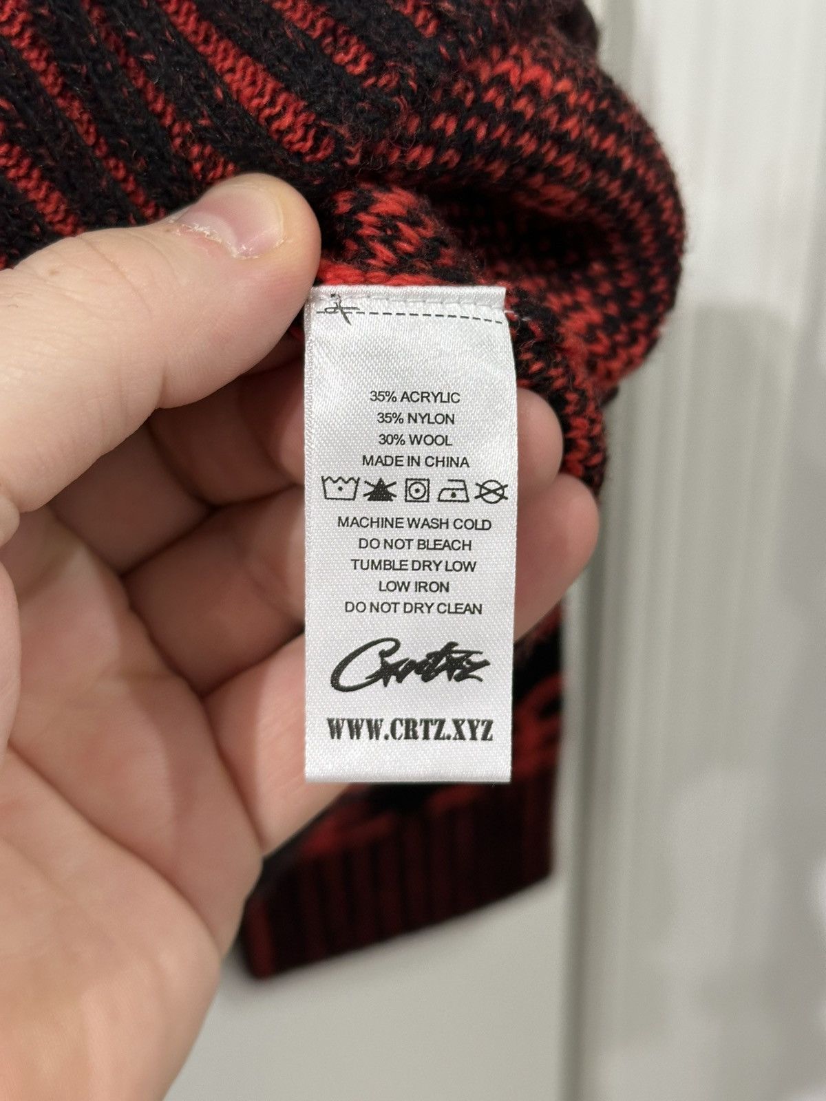 Corteiz Corteiz GBP Jacquard Knit Sweater Size M CRTZ Logo Crewneck Size US M / EU 48-50 / 2 - 5 Thumbnail