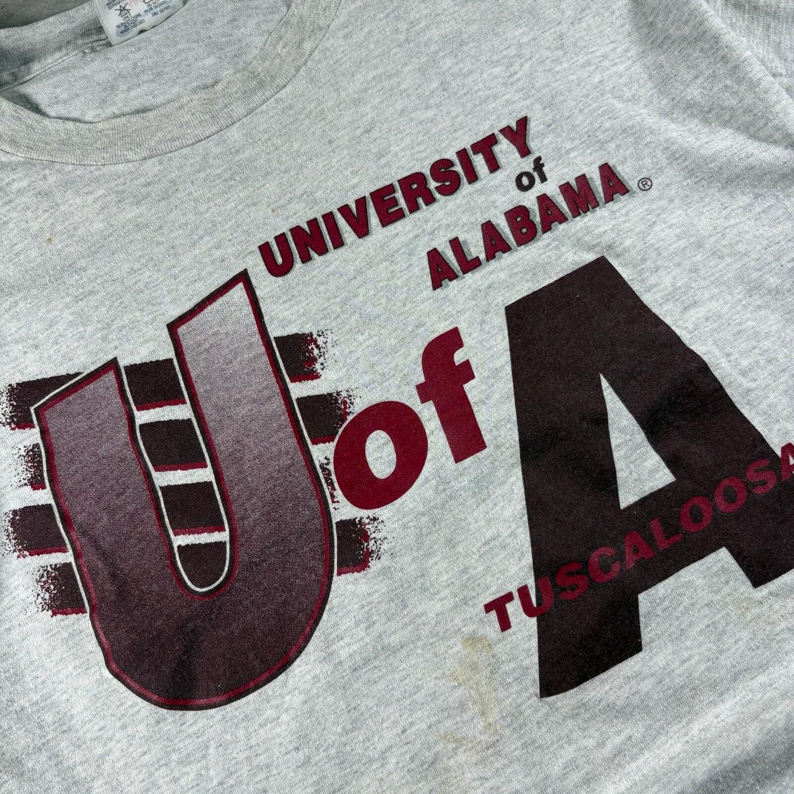 Champion Vintage 80s Alabama crimson tide tee Size US L / EU 52-54 / 3 - 2 Thumbnail