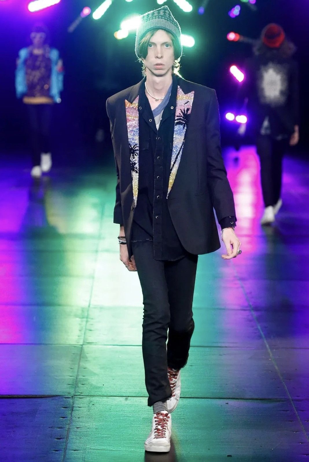 Saint Laurent Paris SS16 Saint Laurent surf sound crash black denim shirt Hedi M Size US M / EU 48-50 / 2 - 1 Thumbnail