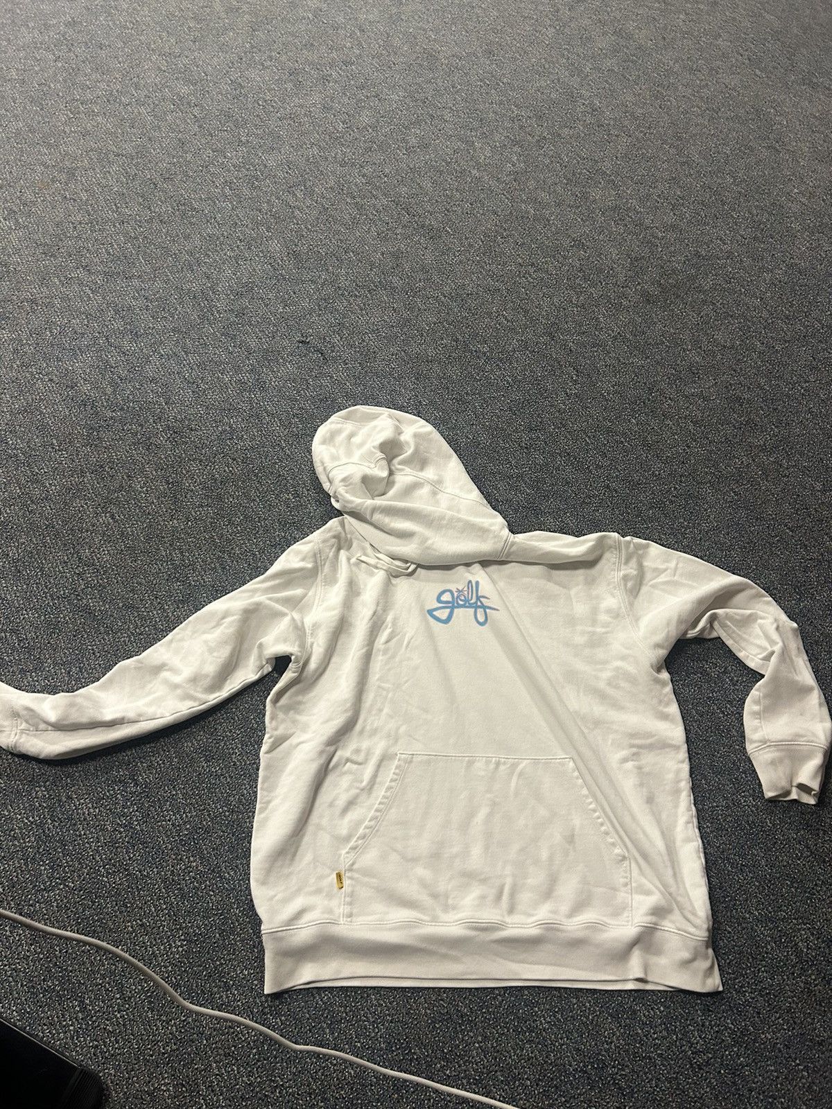 image of Golf Wang 2014 Hoodie in White, Men's (Size XL)