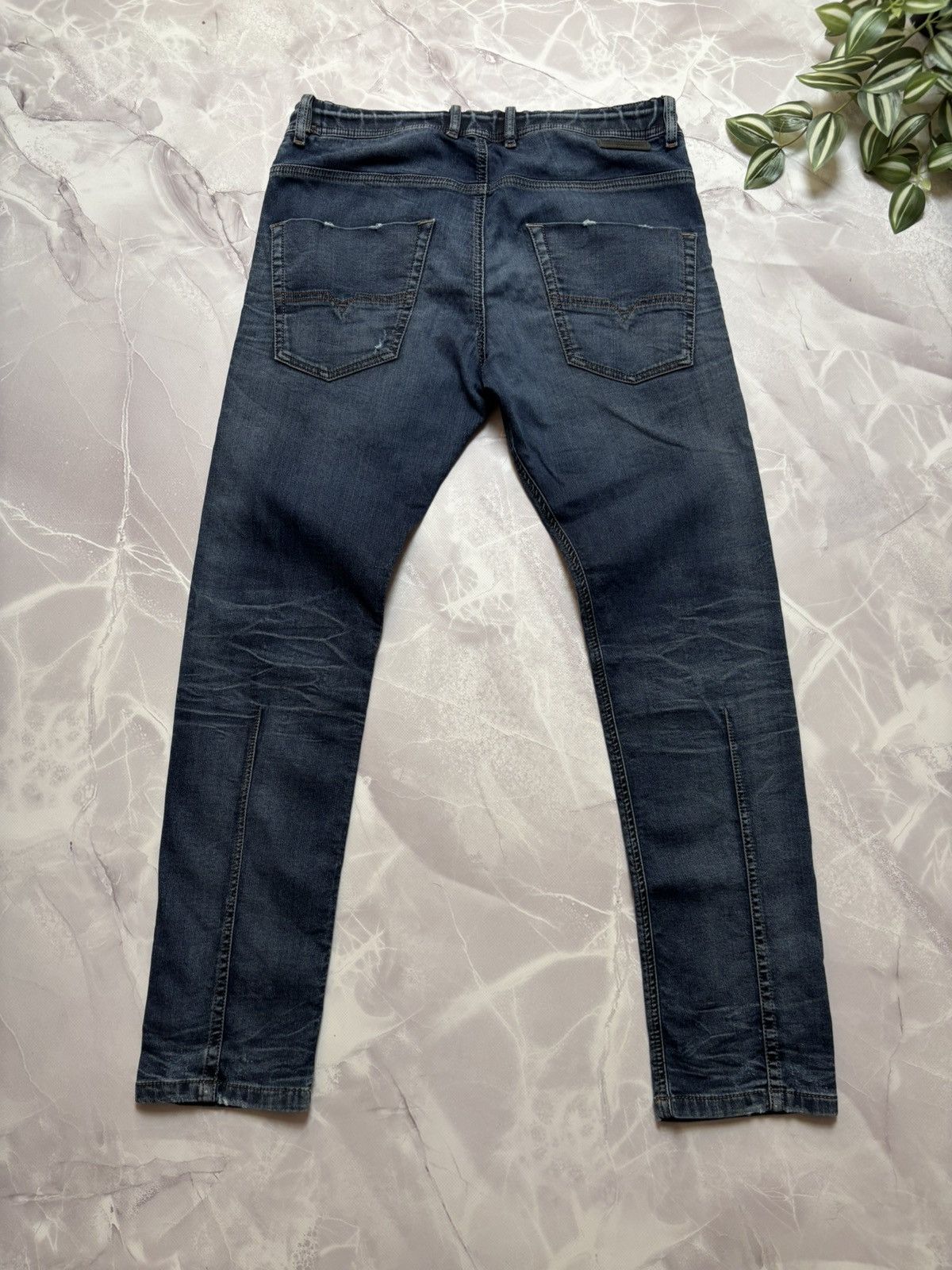 Diesel Diesel Krooley-Ne Jogg Jeans Denim Sweatpants Blue Mens 30 Size US 30 / EU 46 - 10 Thumbnail