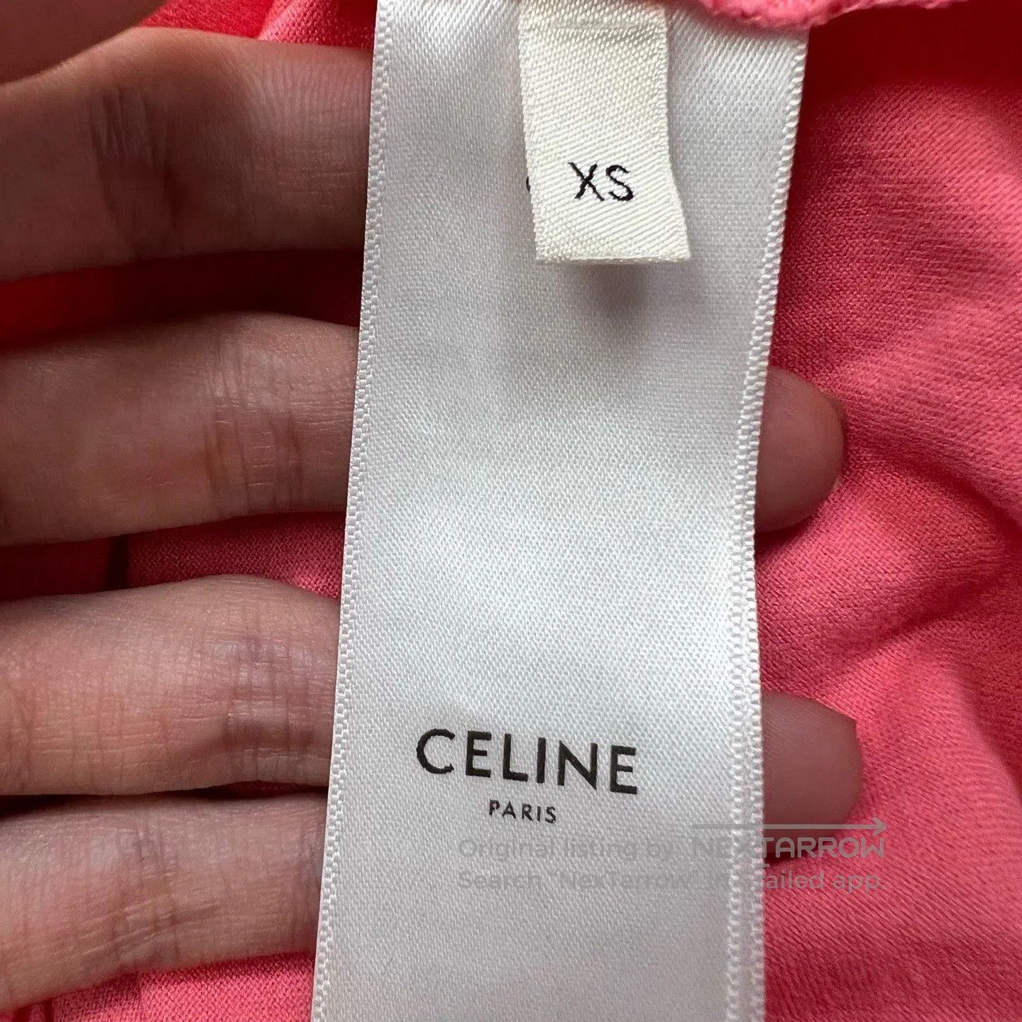 Celine Celine Short Sleeve T-Shirt. Size XS / US 0-2 / IT 36-38 - 4 Thumbnail