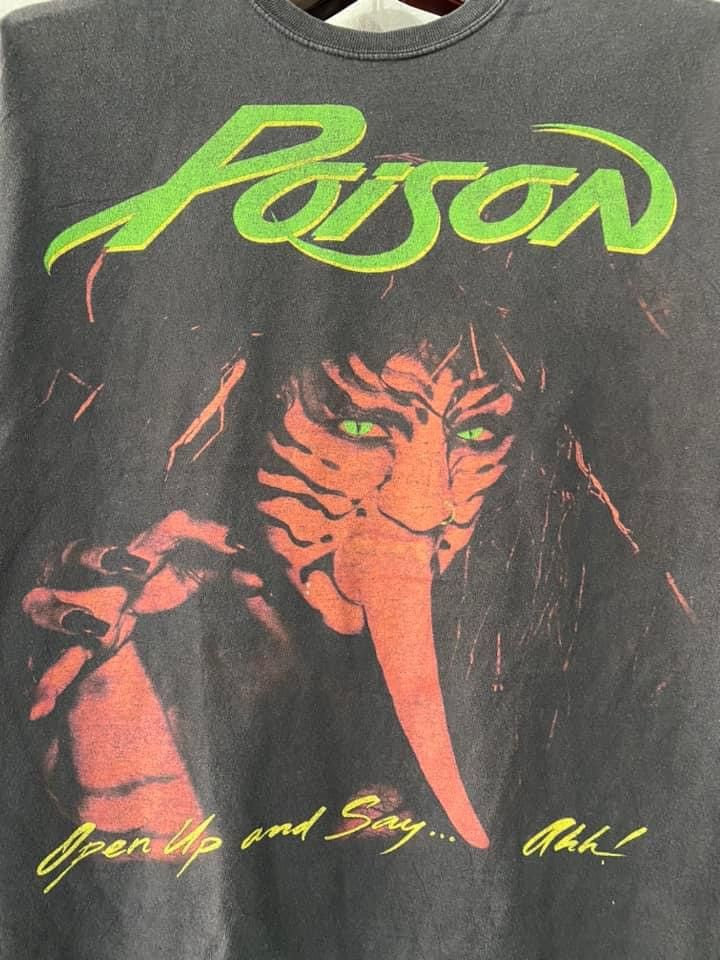 Vintage Poison 25 Years Of rock Size US M / EU 48-50 / 2 - 5 Thumbnail