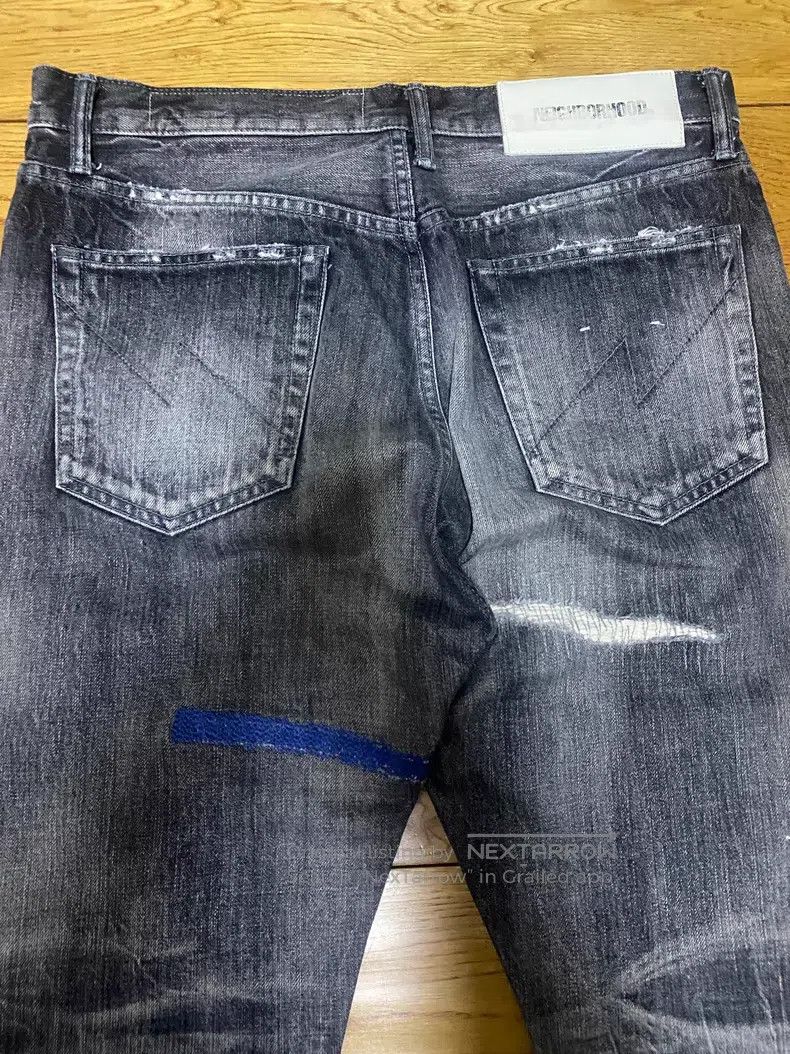 Neighborhood Neighborhood size M Blue Line Cut Bull King, Size M, Black Size US 26 / EU 42 - 5 Thumbnail