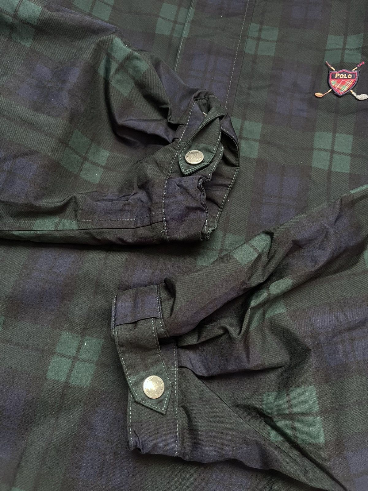 Polo Ralph Lauren Polo Ralph Lauren rare vintage golf Checkered Anorak Jacket Size US XL / EU 56 / 4 - 5 Thumbnail