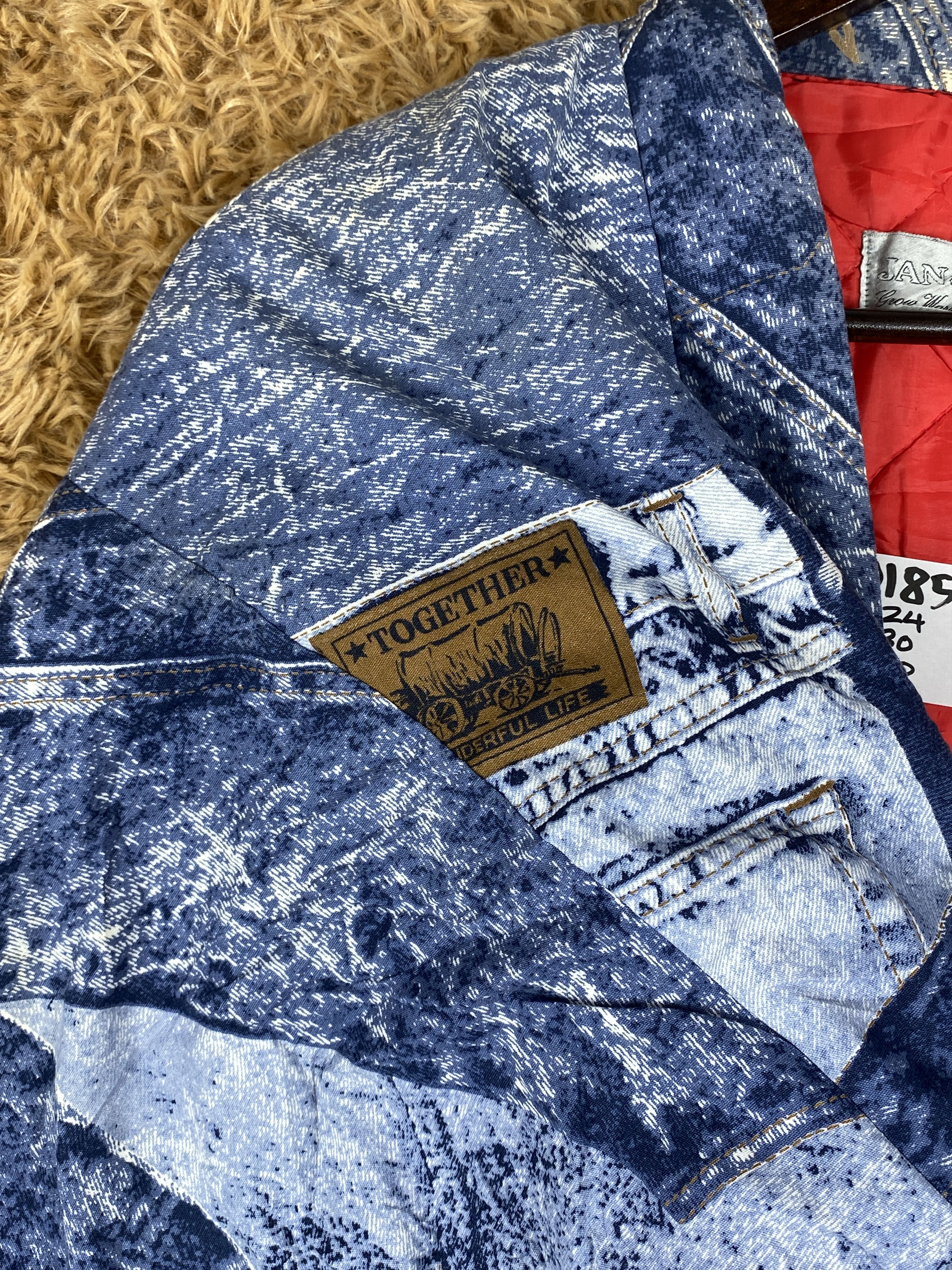 Japanese Brand Vintage Jan & Ten Kimono Puffer Quilted Lining Jacket J1854 Size US M / EU 48-50 / 2 - 4 Thumbnail