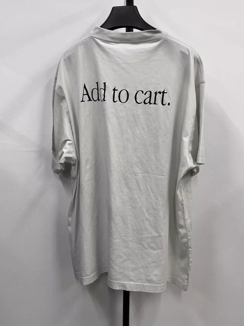 Balenciaga Balenciaga Basketball Shoes Printed Crew Neck Short Sleeves Size US S / EU 44-46 / 1 - 2 Thumbnail