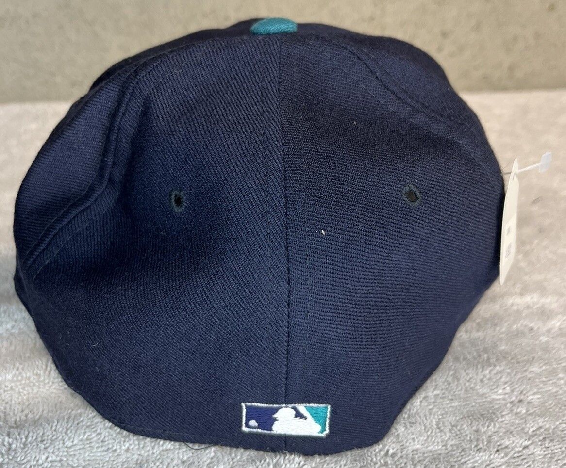 New Era Vintage Seattle Mainers New Era Diamond Collection Navy 7 ¼ Size ONE SIZE - 4 Thumbnail