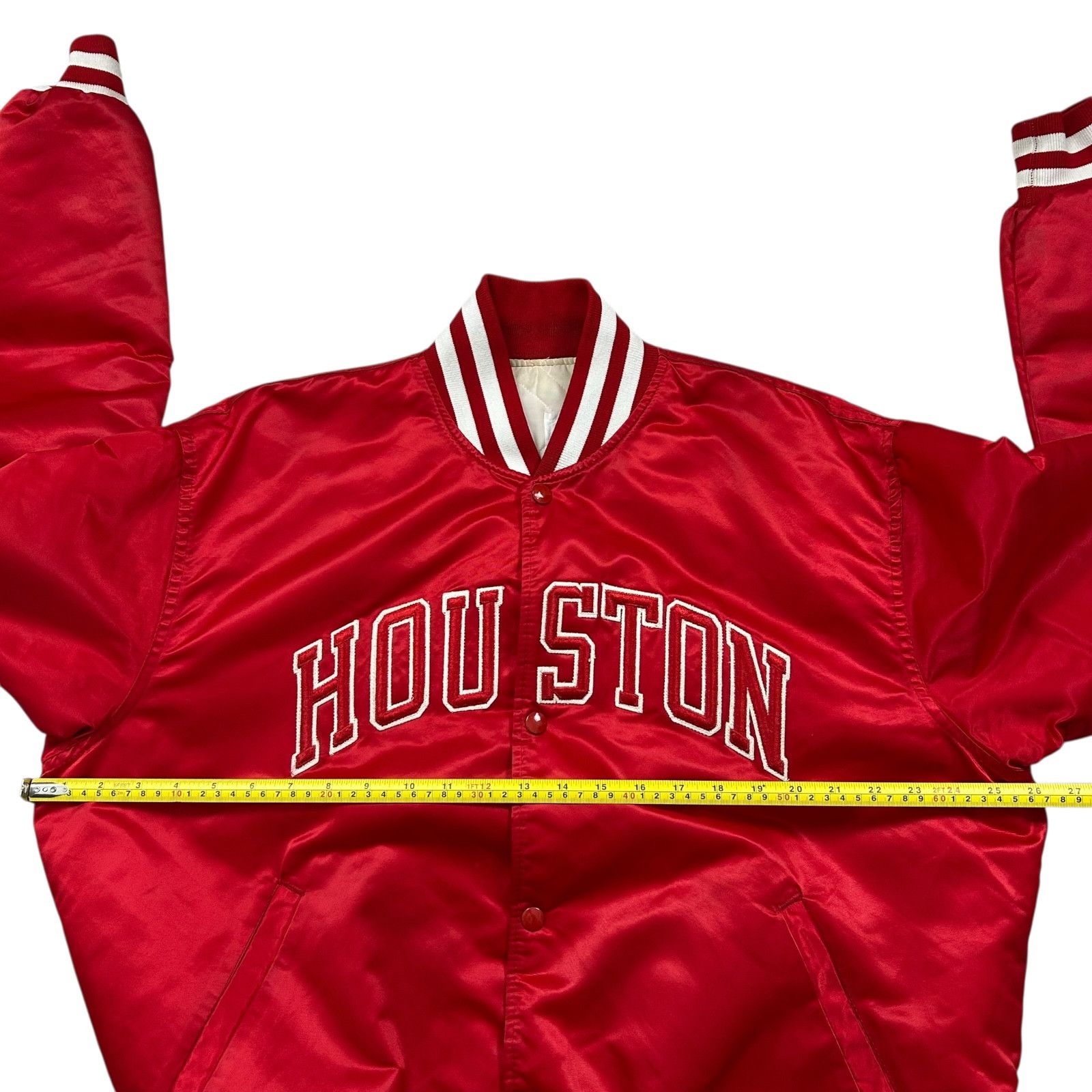 NCAA VTG UNIVERSITY OF HOUSTON COUGARS STARTER SATIN JACKET Size US XL / EU 56 / 4 - 12 Thumbnail