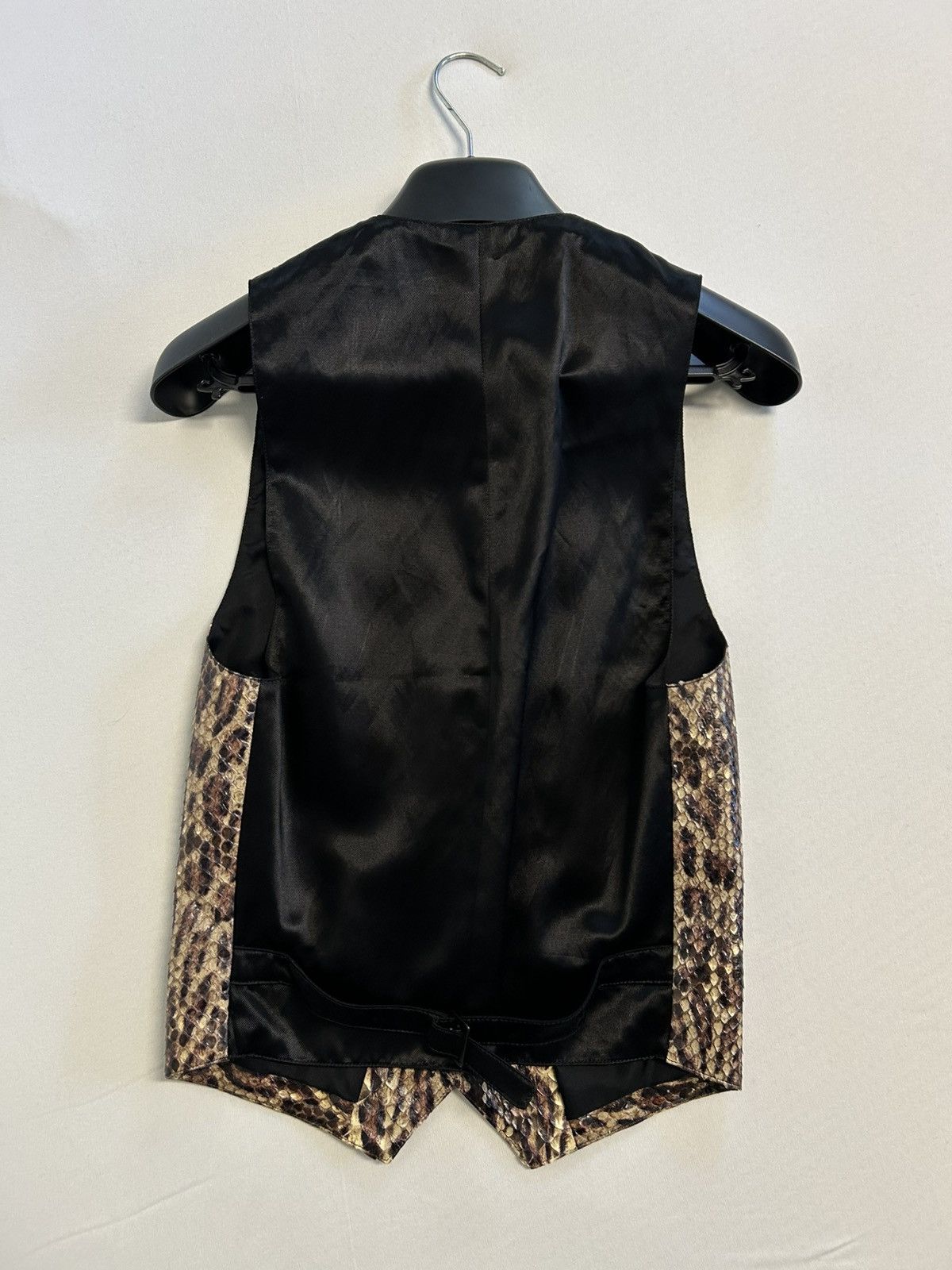 Saint Laurent Paris FW2016 1/1 Sample Python Leather Vest Size US M / EU 48-50 / 2 - 7 Thumbnail