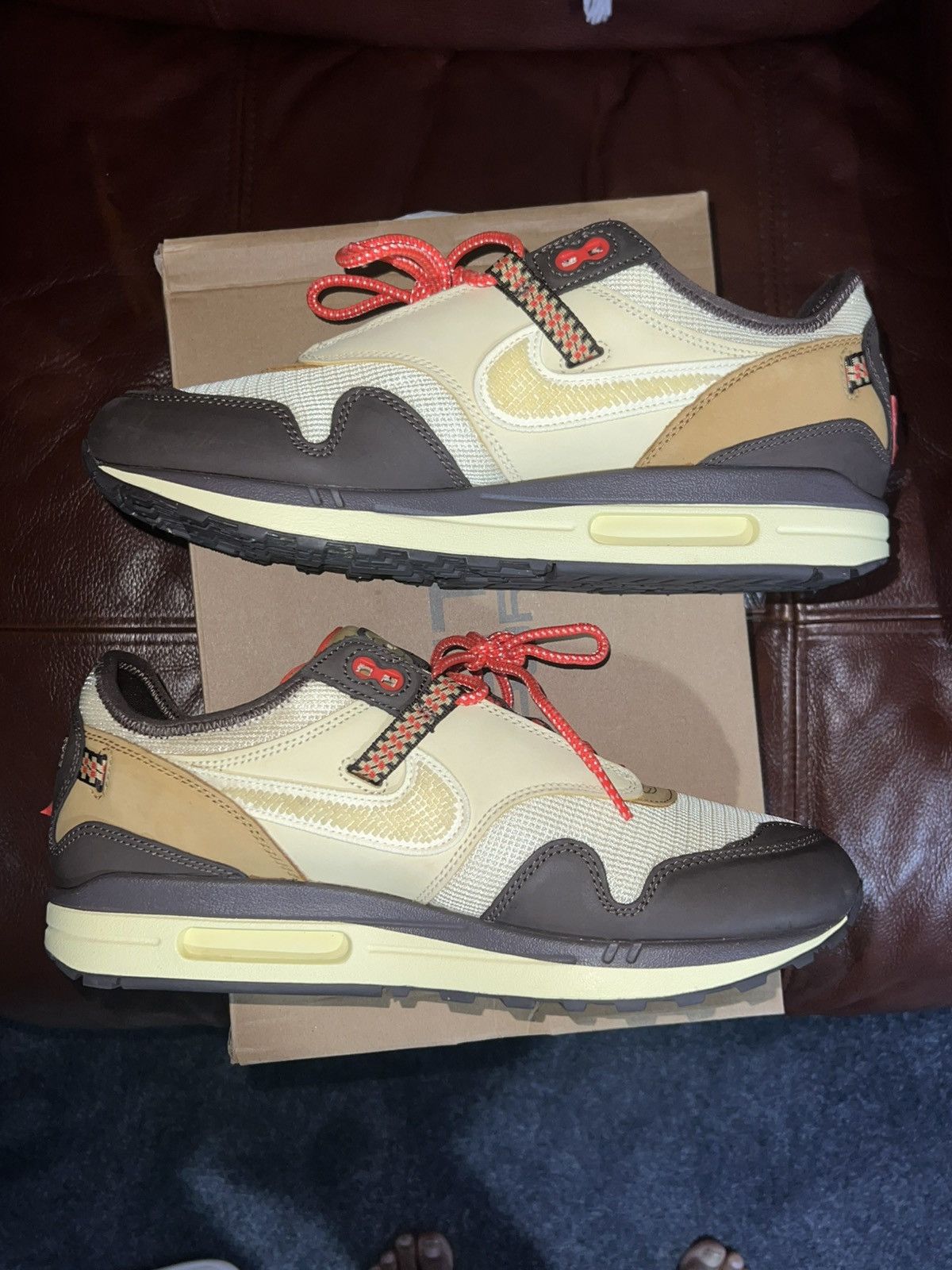 Nike × Travis Scott Nike airmax 1 x travis scott Size US 11 / EU 44 - 3 Thumbnail