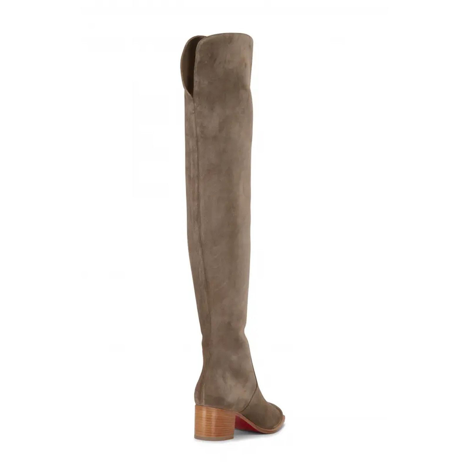 Christian Louboutin Christian Louboutin Gazellou 55 Silex Grey Suede Knee High Size US 5 / IT 35 - 9 Thumbnail