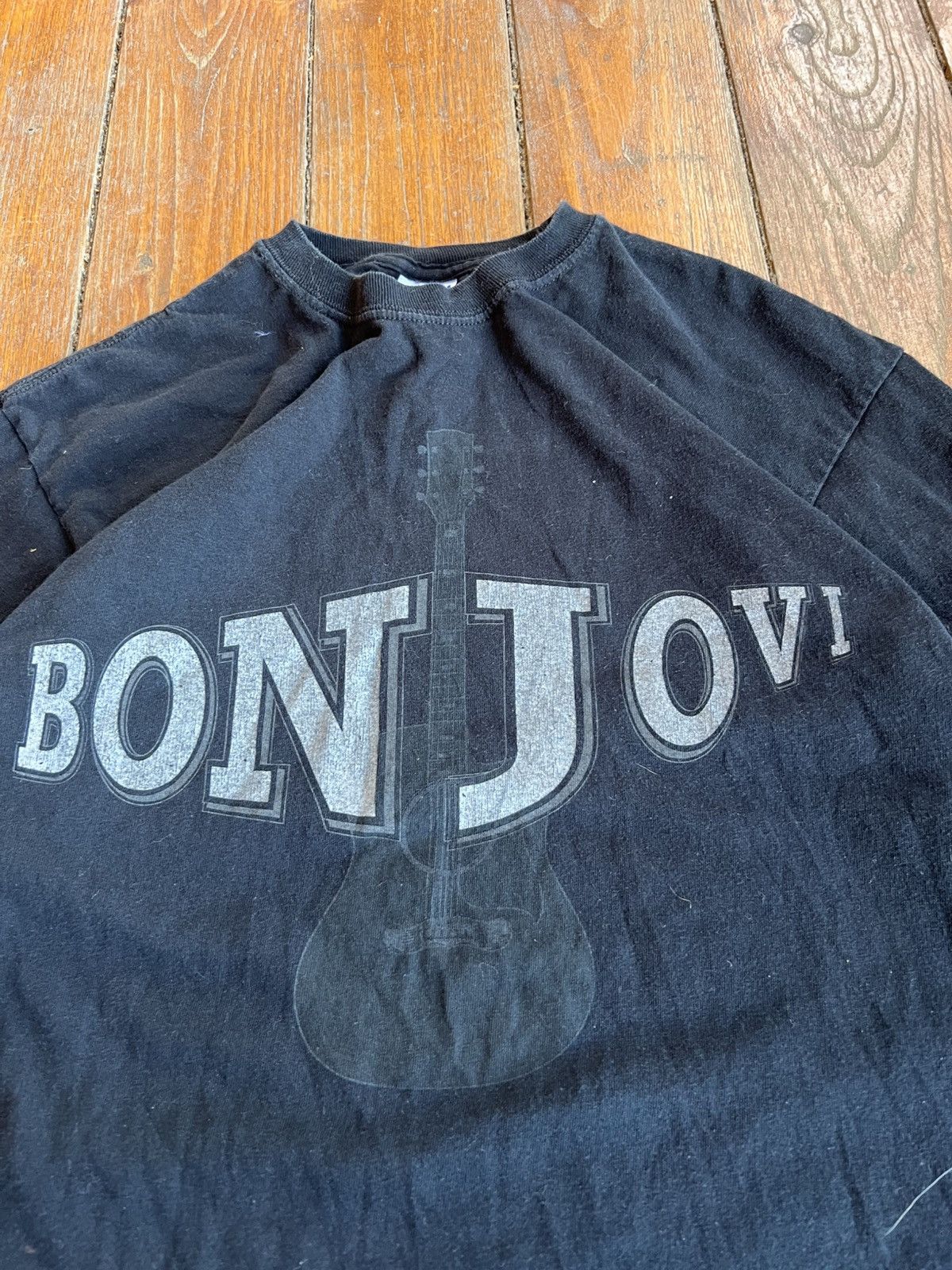 Band Tees 2011/2012 VINTAGE BON JOVI WORLD LARGEST ROCK LIVE TOUR BAND Size US L / EU 52-54 / 3 - 3 Thumbnail