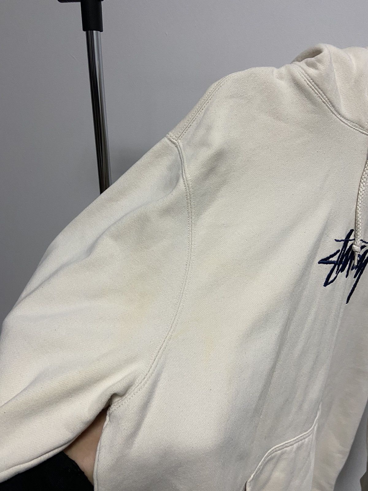 Stussy × Vintage Stussy Vintage Hoodie Big Logo Style skate Y2K Size US L / EU 52-54 / 3 - 12 Thumbnail