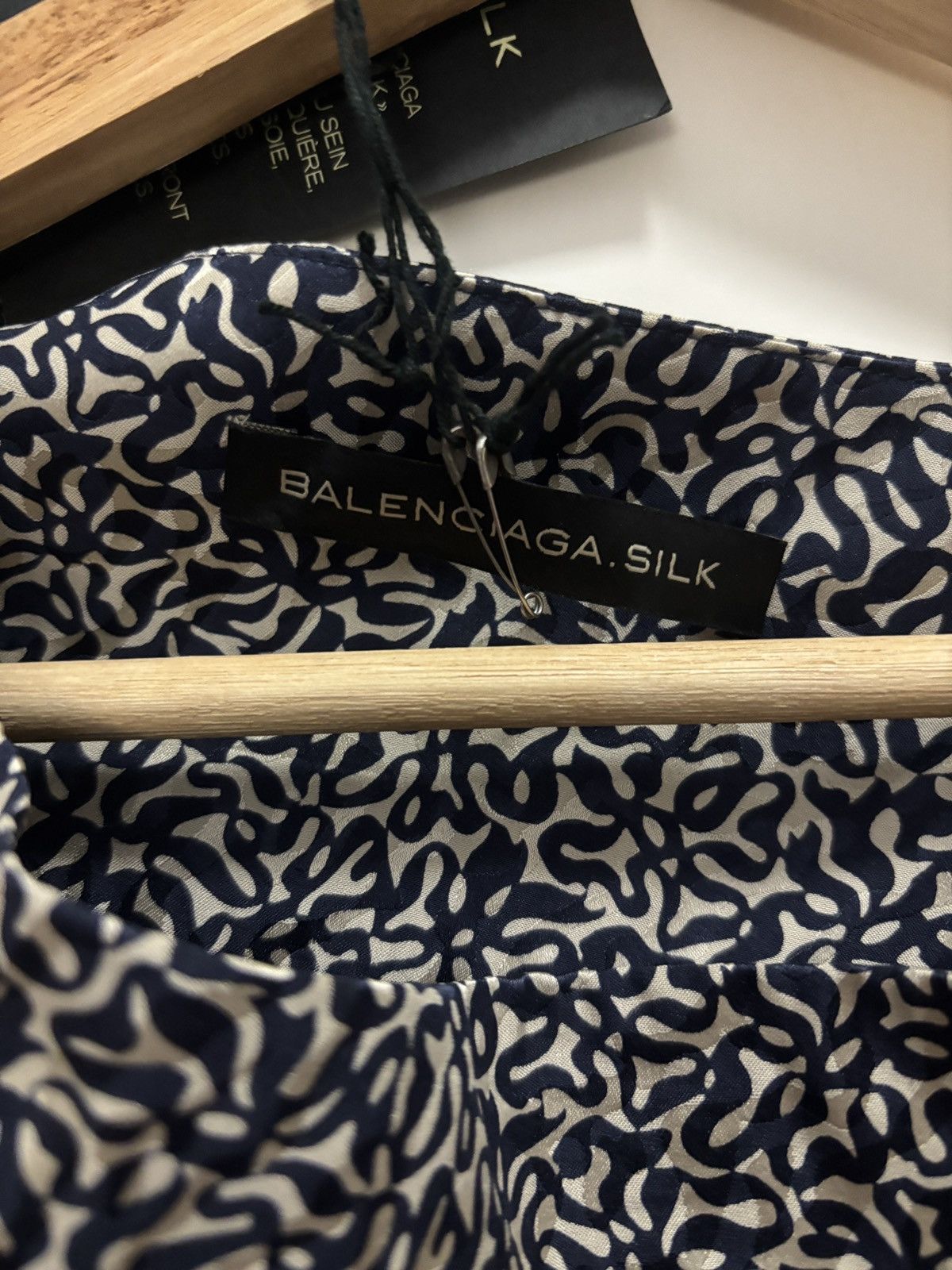 Balenciaga Balenciaga navy blue skirt size 38 Size XS / US 0-2 / IT 36-38 - 4 Thumbnail