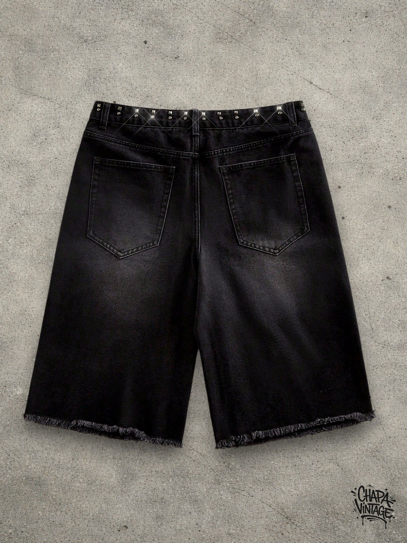Vintage Opium black shorts Size US 32 / EU 48 - 2 Thumbnail