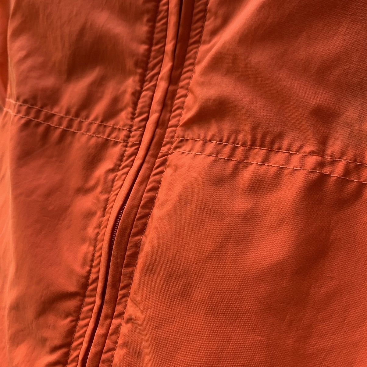 Other 🍊 Orange Vintage Y2K Nike Small Swoosh Zip jacket Size US M / EU 48-50 / 2 - 17 Thumbnail