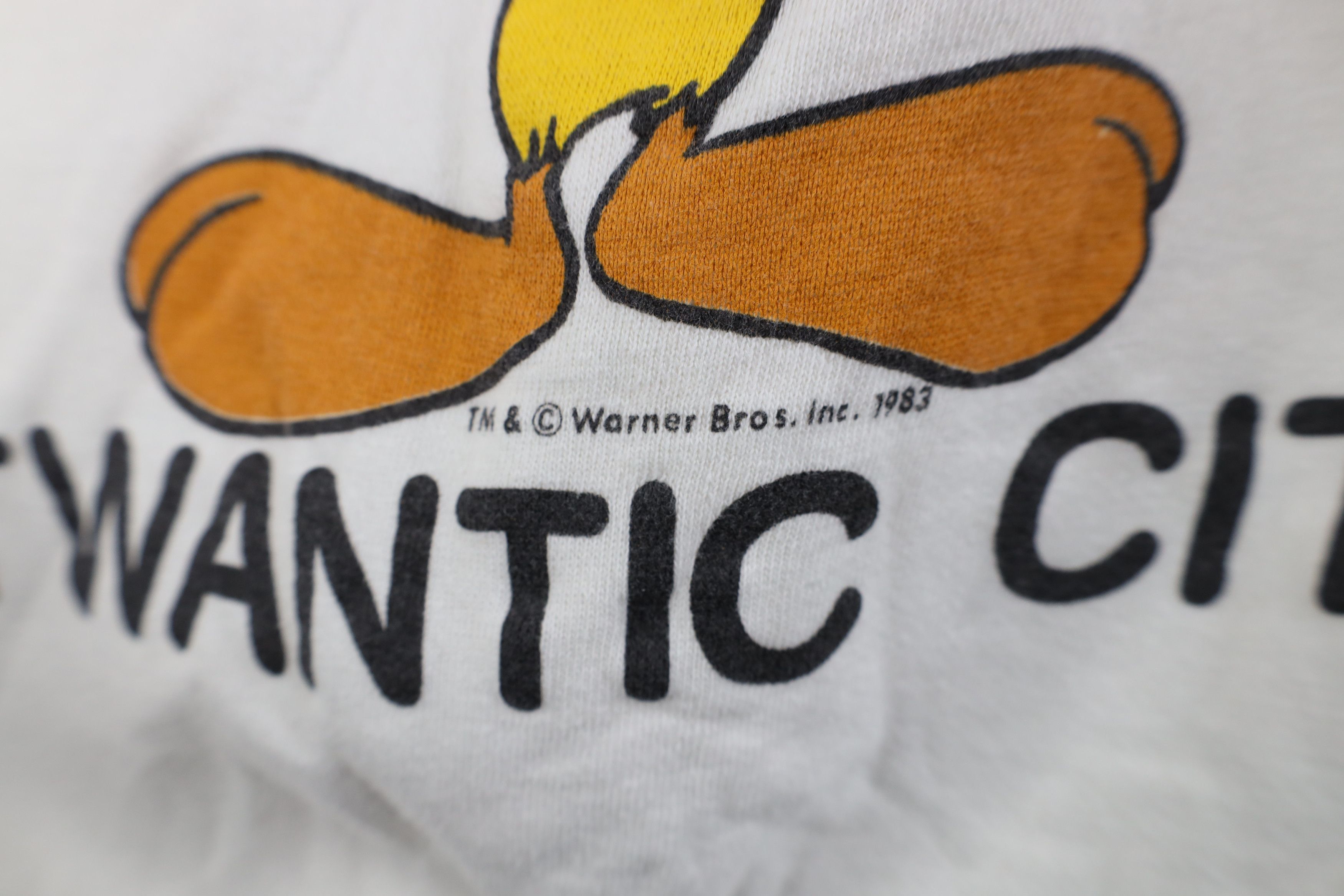 Vintage Vintage 80s Warner Bros Tweety Bird Atlantic Sweatshirt Size S / US 4 / IT 40 - 7 Thumbnail