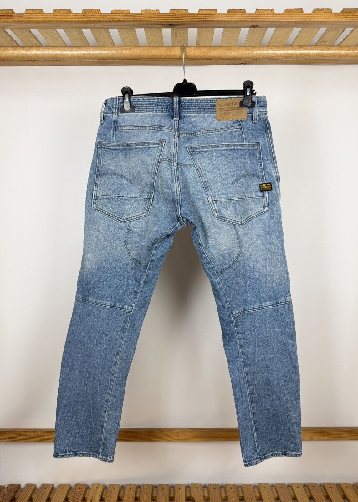 G-Star G Star Raw Jeans Diver 3D Slim Light Wash 32x30 Blue Size US 32 / EU 48 - 2 Thumbnail