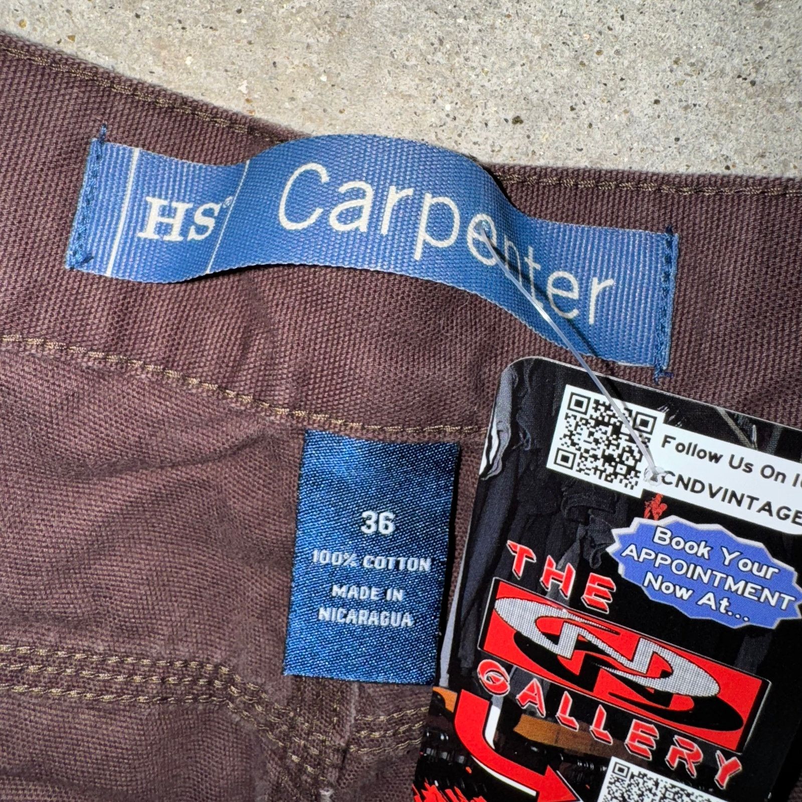 High Sierra Vintage Y2K high Sierra cargo workwear 00s Carpenter shorts Size US 36 / EU 52 - 3 Thumbnail