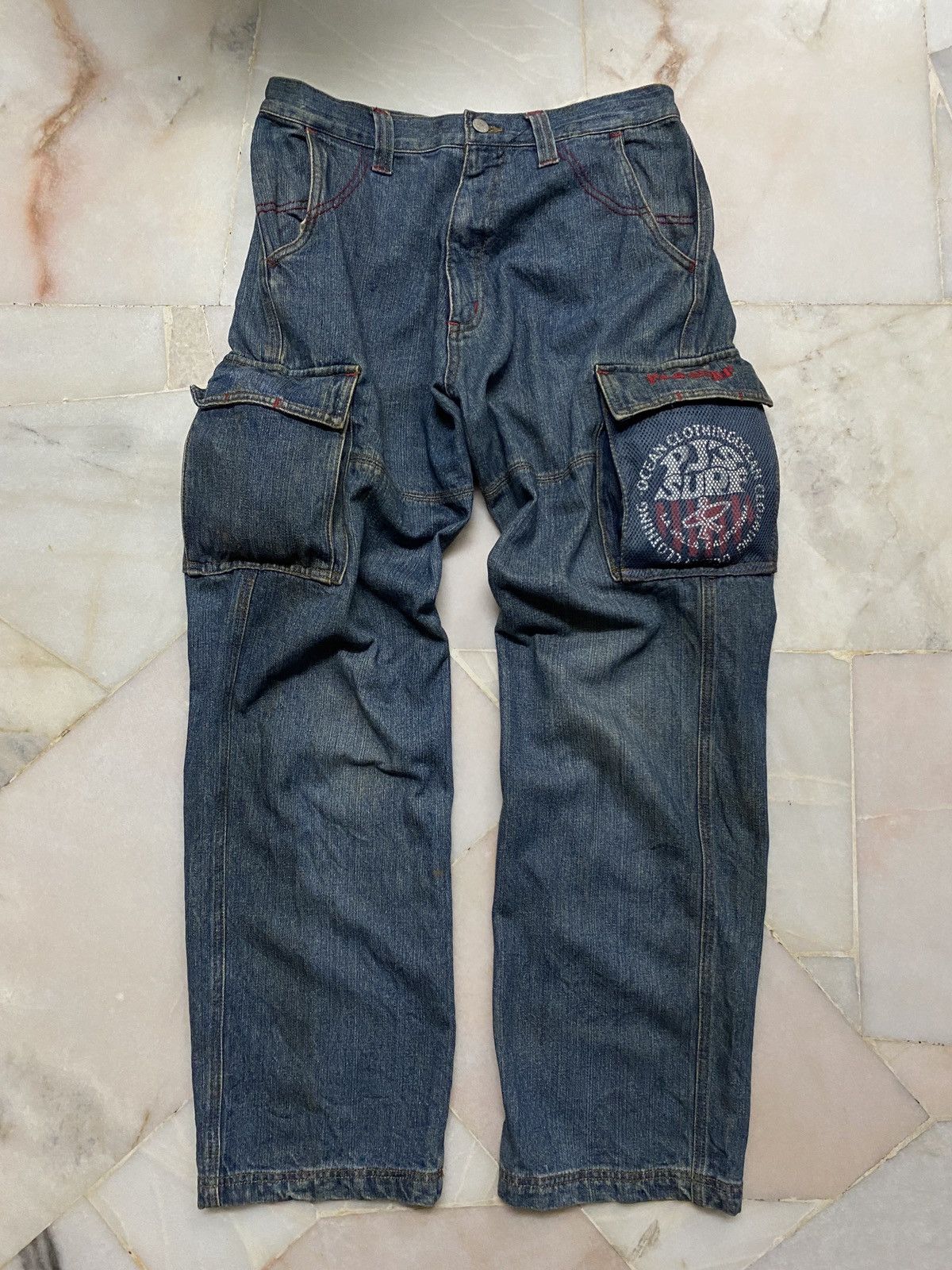 Vintage LASTDROP DELETE NOW PJ SURF OCEAN CLOTHING CARGO JEANS Grailed