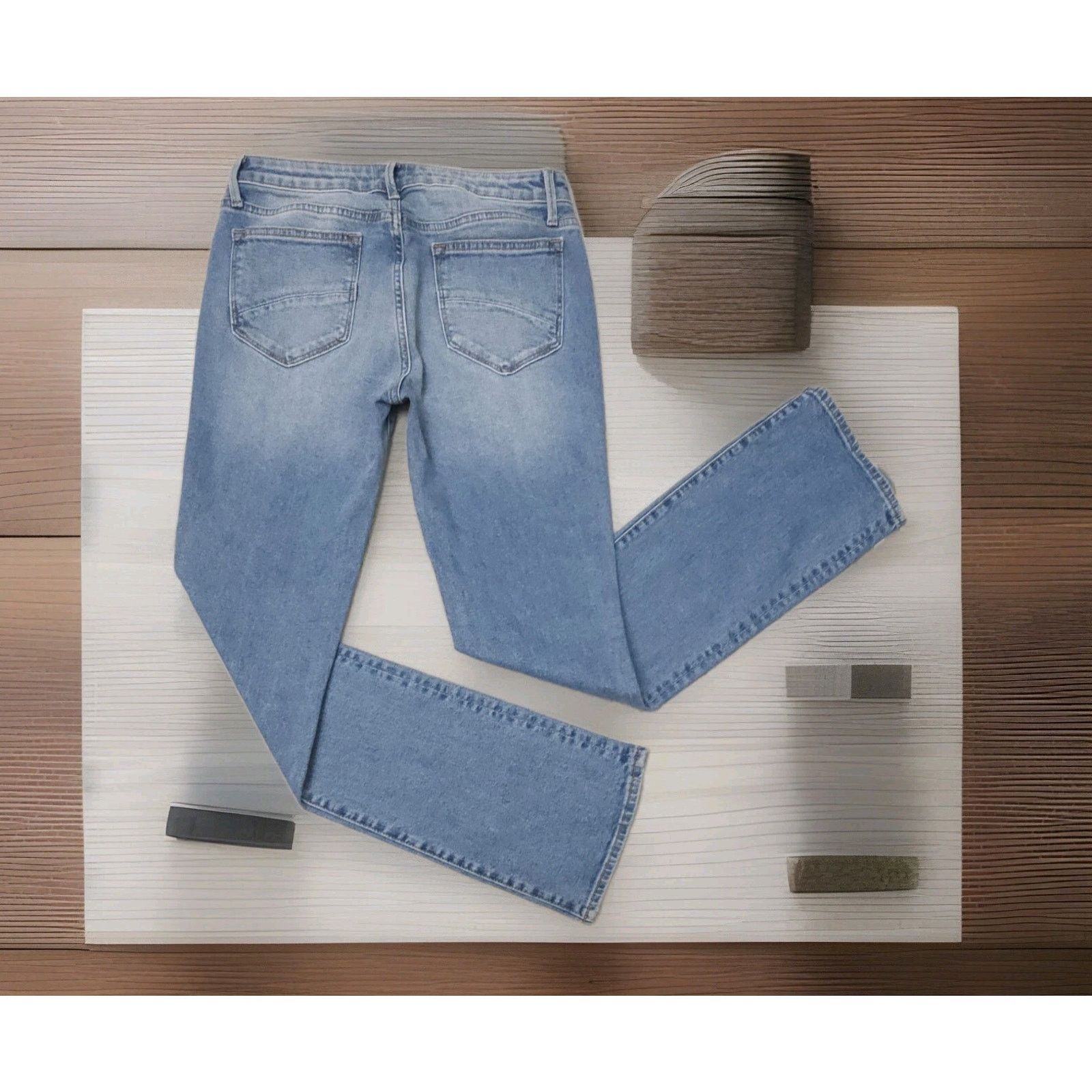 Other DRIFTWOOD Jeans Womens Size 27 Kelly Blue 28×32 Size 27" / US 4 / IT 40 - 4 Thumbnail