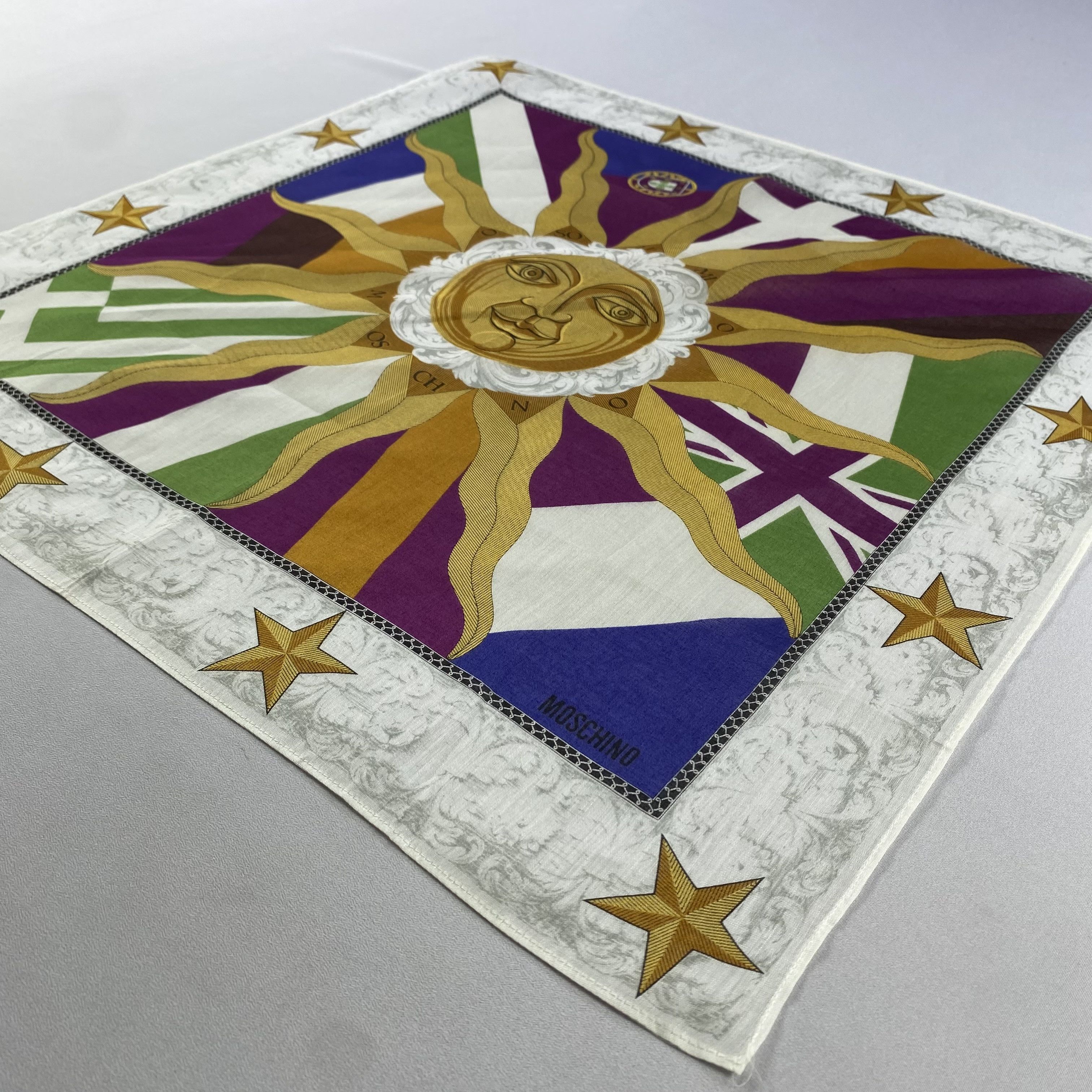 Moschino × Vintage Moschino Bandana/ Handkerchief / Neckerchief Size ONE SIZE - 4 Thumbnail