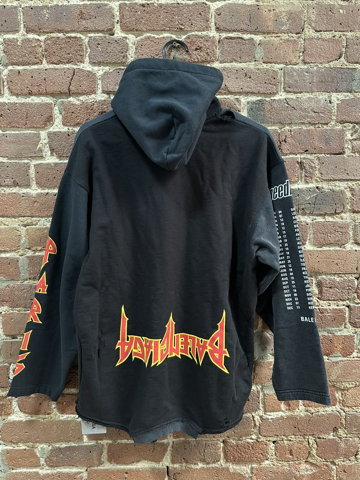 Balenciaga Balenciaga Rare Upside Down Speedhunters Hoodie Size US S / EU 44-46 / 1 - 2 Thumbnail