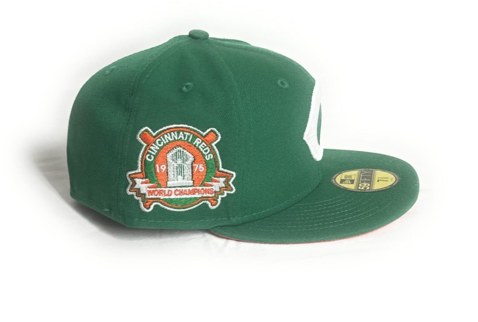 New Era New Era Cincinnati Reds 1975 World Champions 59FIFTY 7 3/8 Size ONE SIZE - 2 Thumbnail