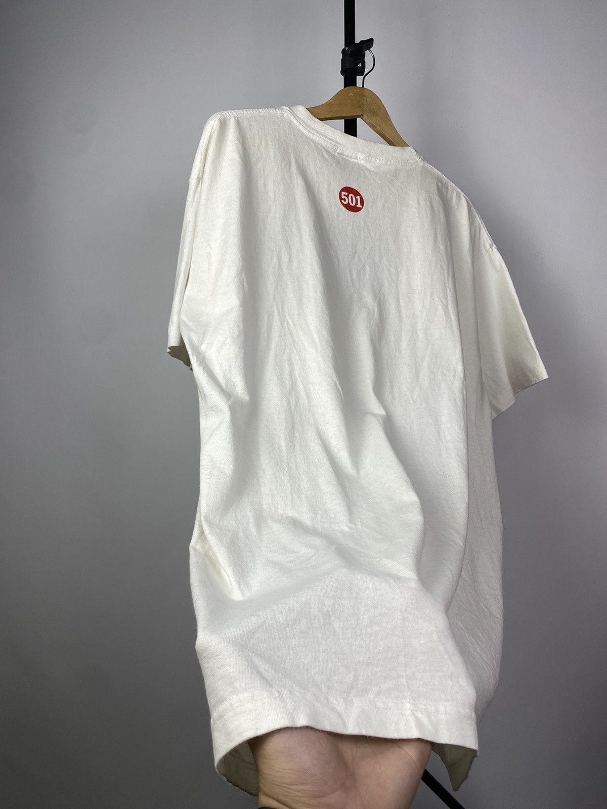 Levi's × Levi's Vintage Clothing Vintage 1990s Levi’s 501 T shirt mens Large tee Rare Size US M / EU 48-50 / 2 - 19 Thumbnail