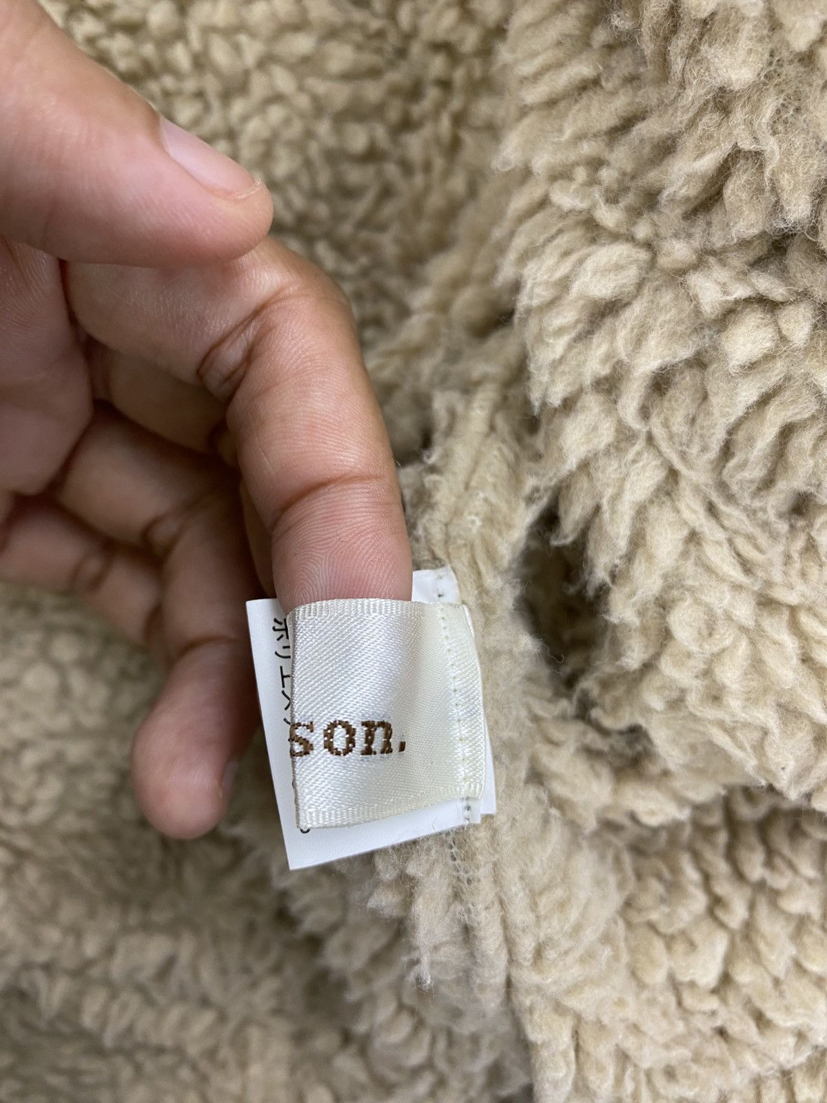 Japanese Brand × Vintage Vintage Sheson Breasted Cropped Sherpa Denim Jacket Size US M / EU 48-50 / 2 - 10 Thumbnail