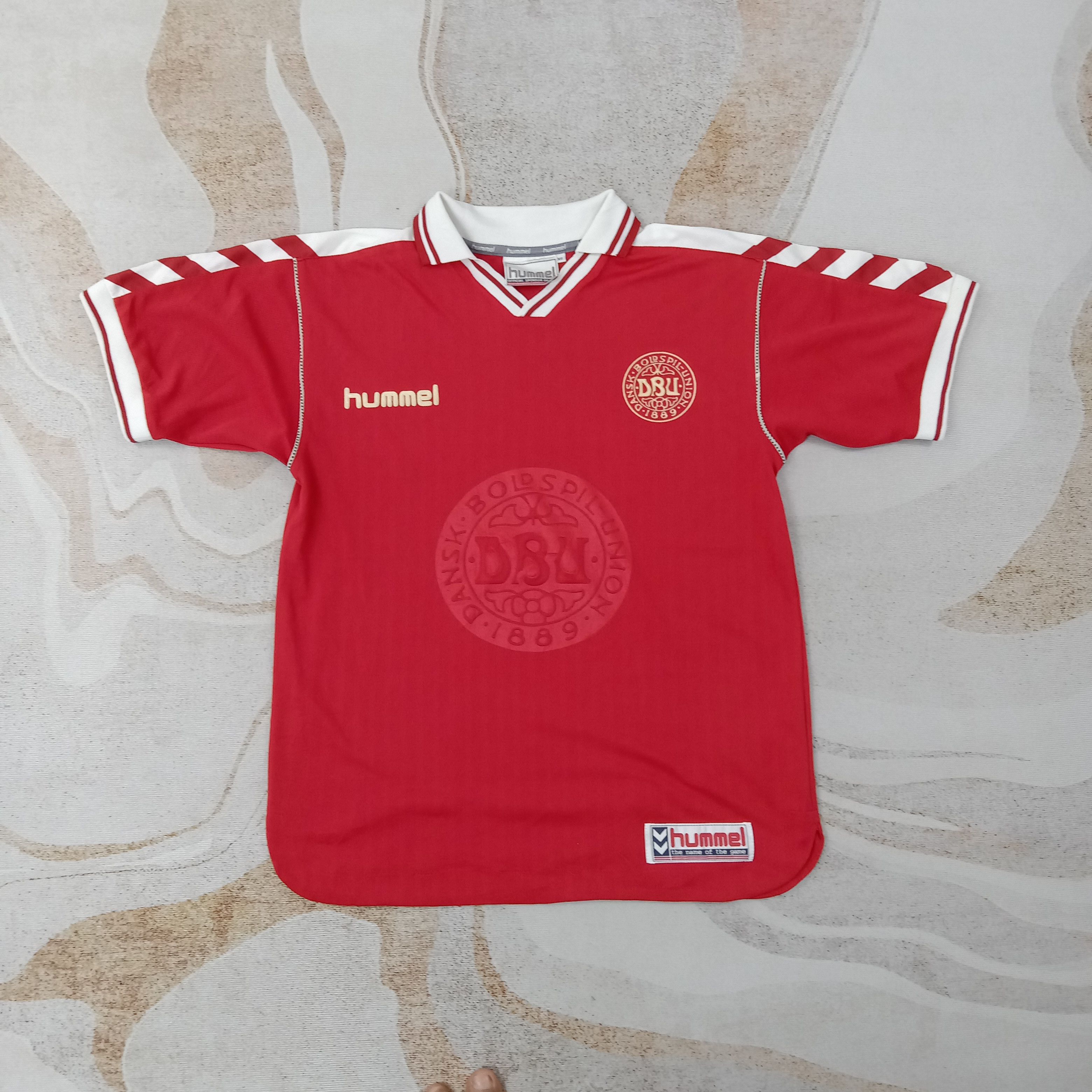 Hummel 90's Hummel DBU Danks Bold Pil Union Jersey C259N9 Size US M / EU 48-50 / 2 - 1 Thumbnail