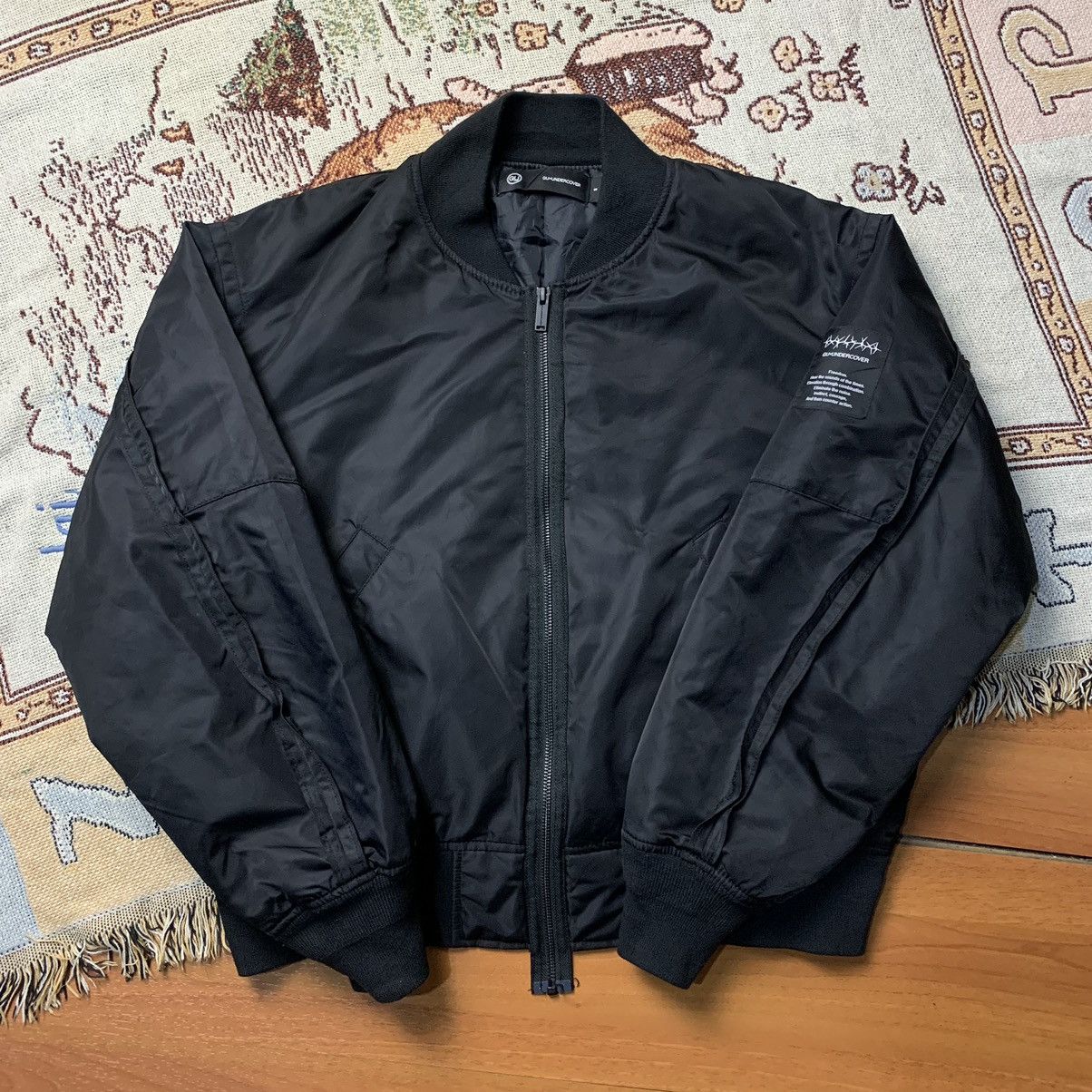 GU × Undercover Rare Undercover x gu bomber jacket freedom noise Size US S / EU 44-46 / 1 - 4 Thumbnail